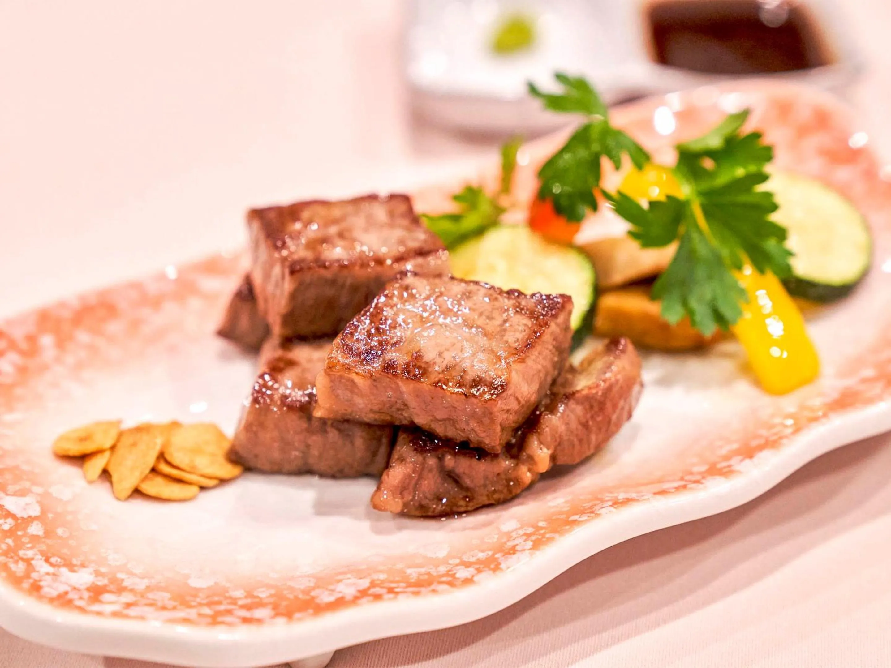 Dinner in Kameyama Onsen Hotel