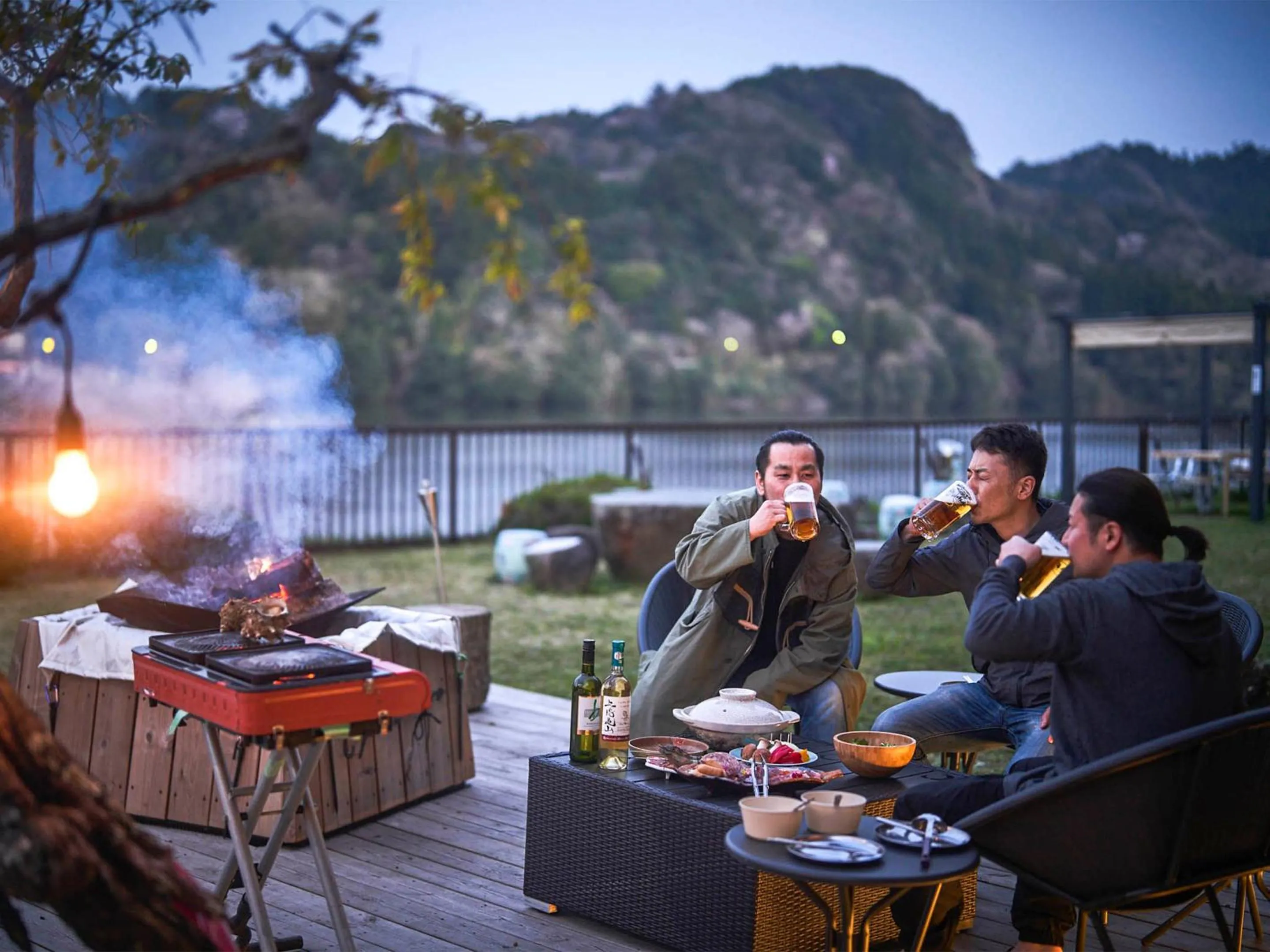 People in Kameyama Onsen Hotel