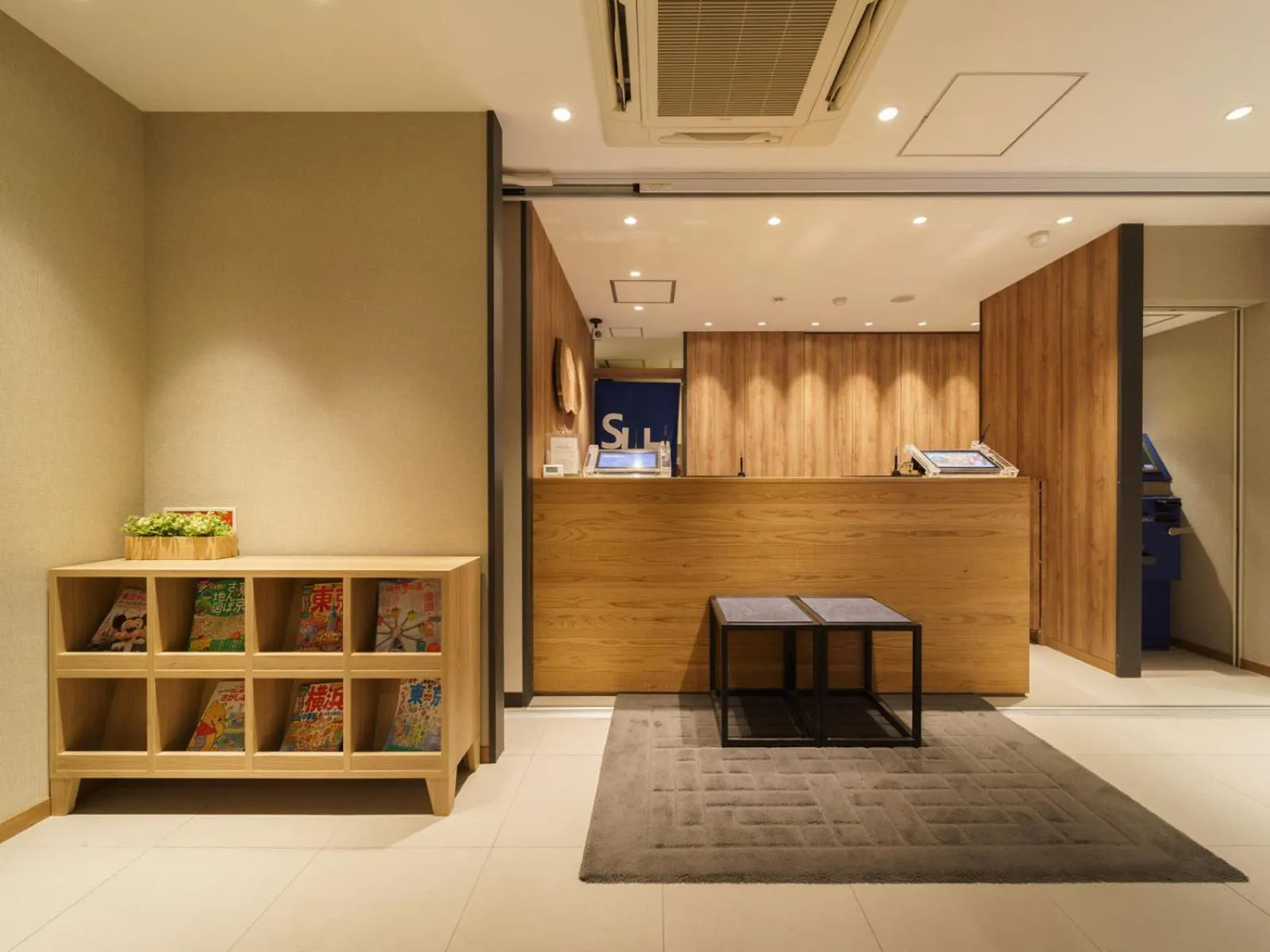 Lobby or reception in Super Hotel Tokyo JR Kamata Nishiguchi