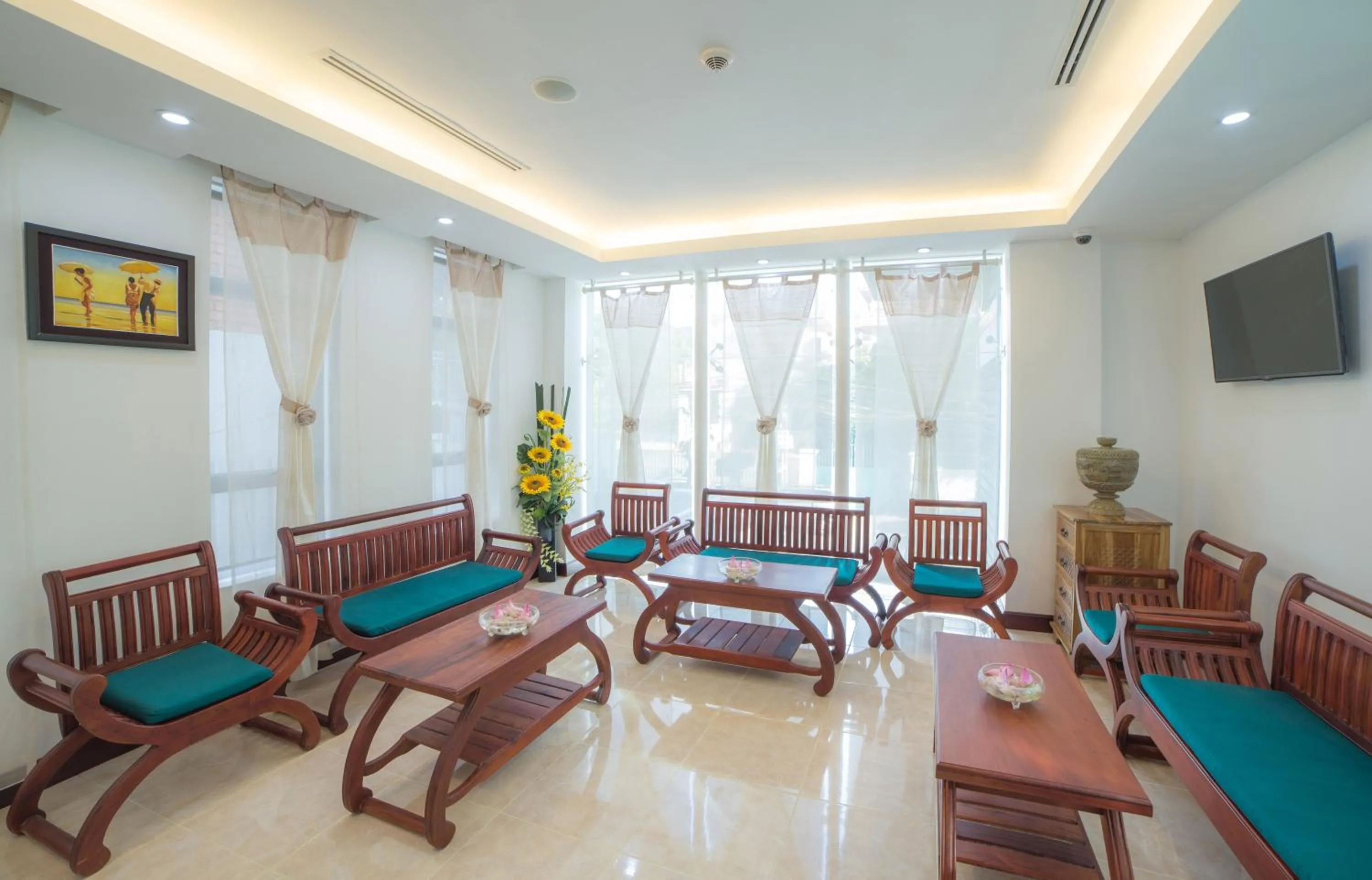 Lobby or reception in Phnom Penh Katari Hotel