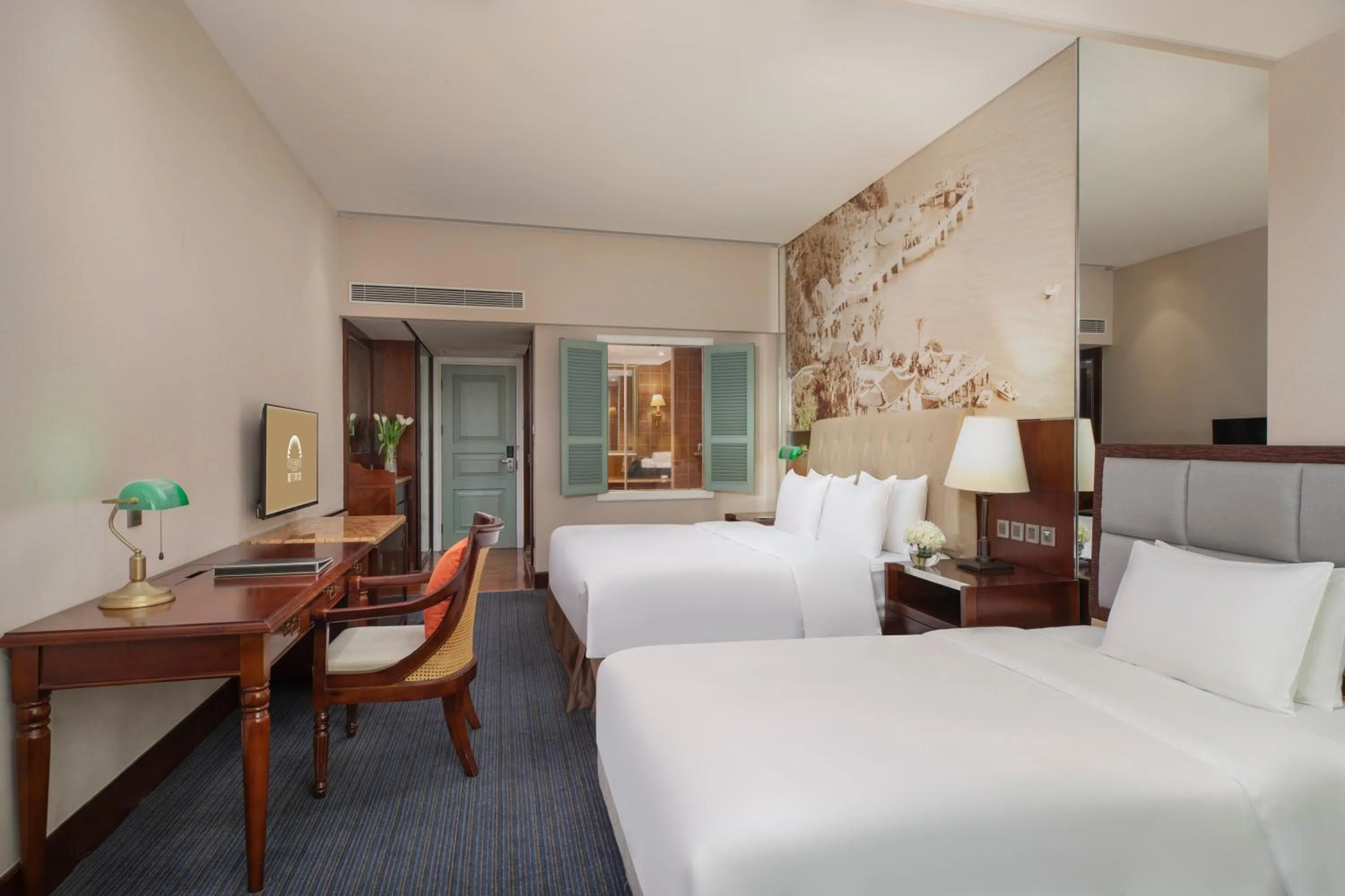 Bedroom, Bed in City Hotel Xiamen-Free Welcome Fruits