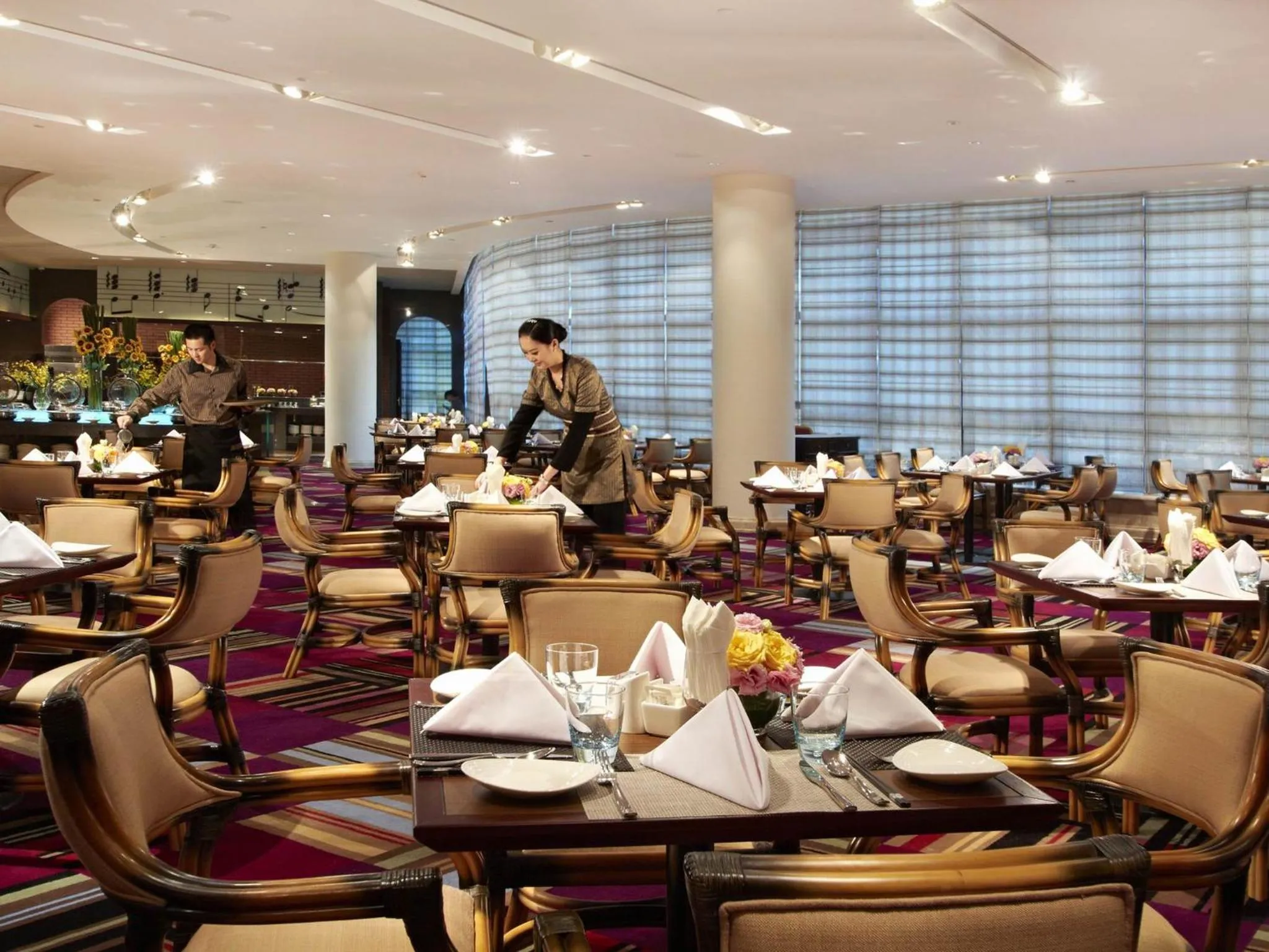 Restaurant/places to eat in City Hotel Xiamen-Free Welcome Fruits