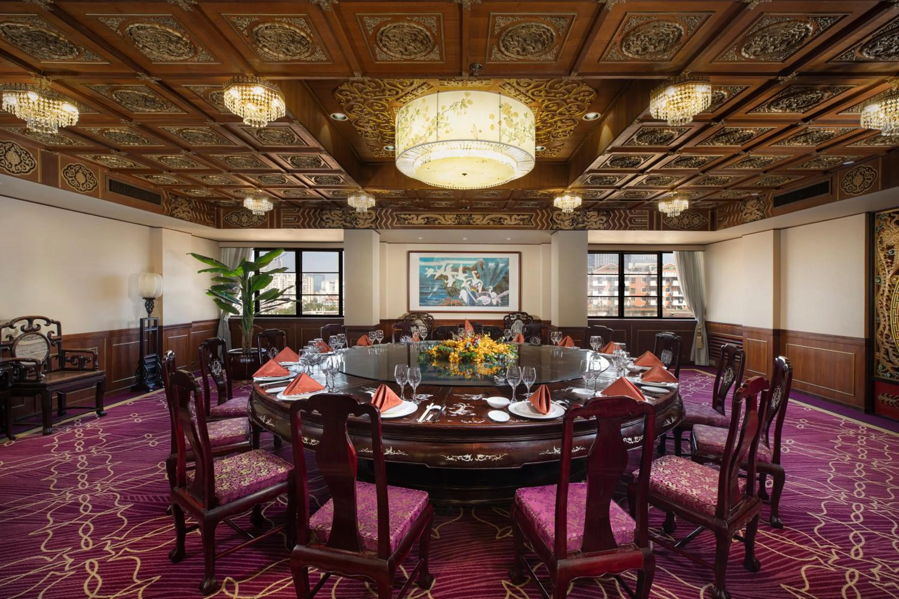 Restaurant/places to eat in City Hotel Xiamen-Free Welcome Fruits