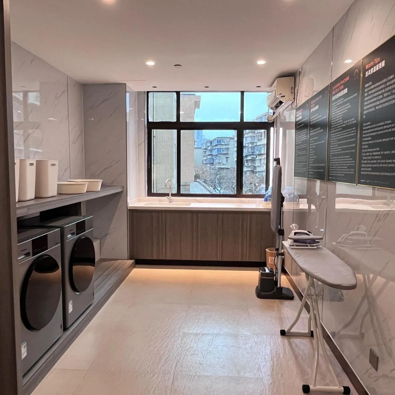 laundry in City Hotel Xiamen-Free Welcome Fruits