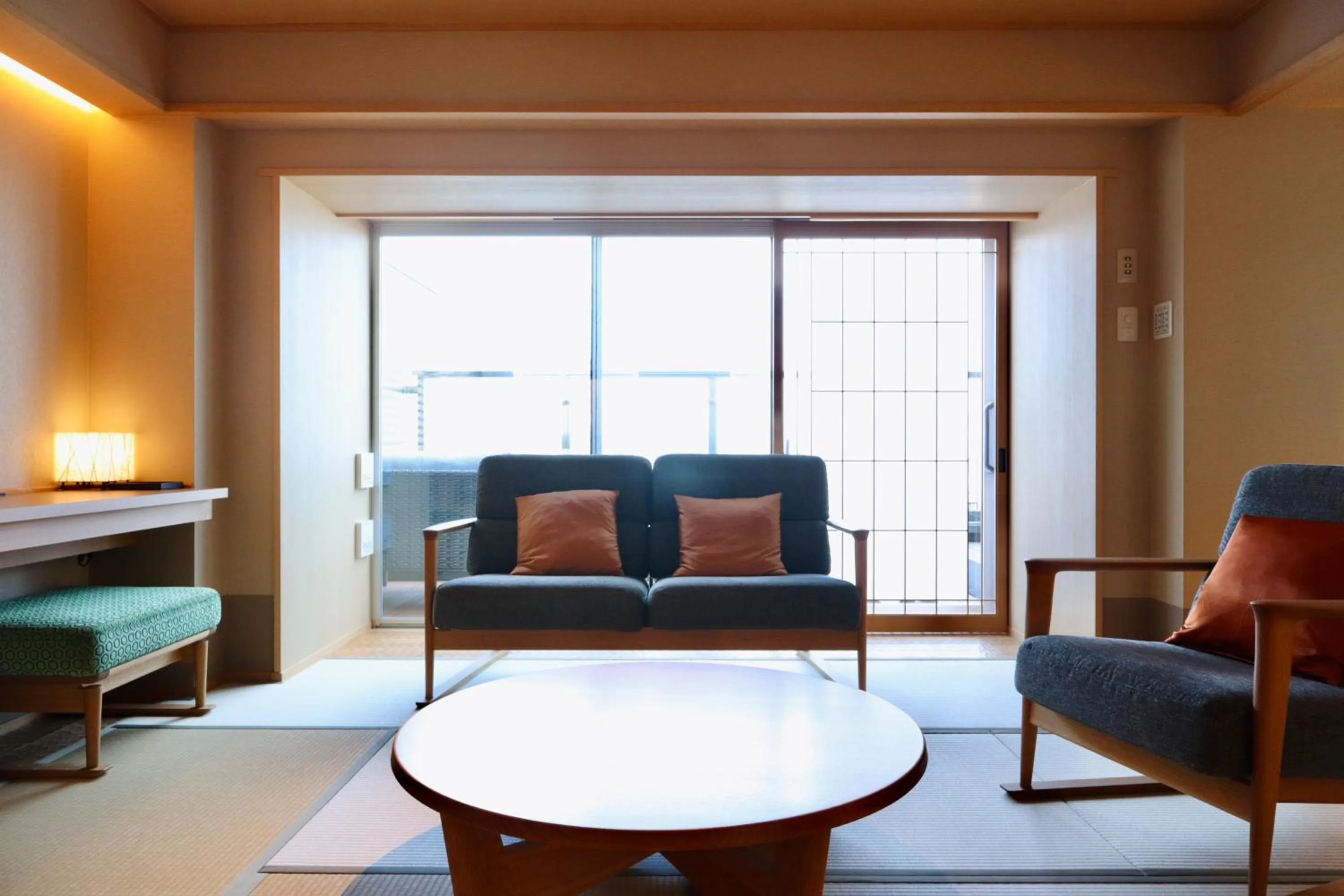 Living room in Sun Urashima Yuki no Sato