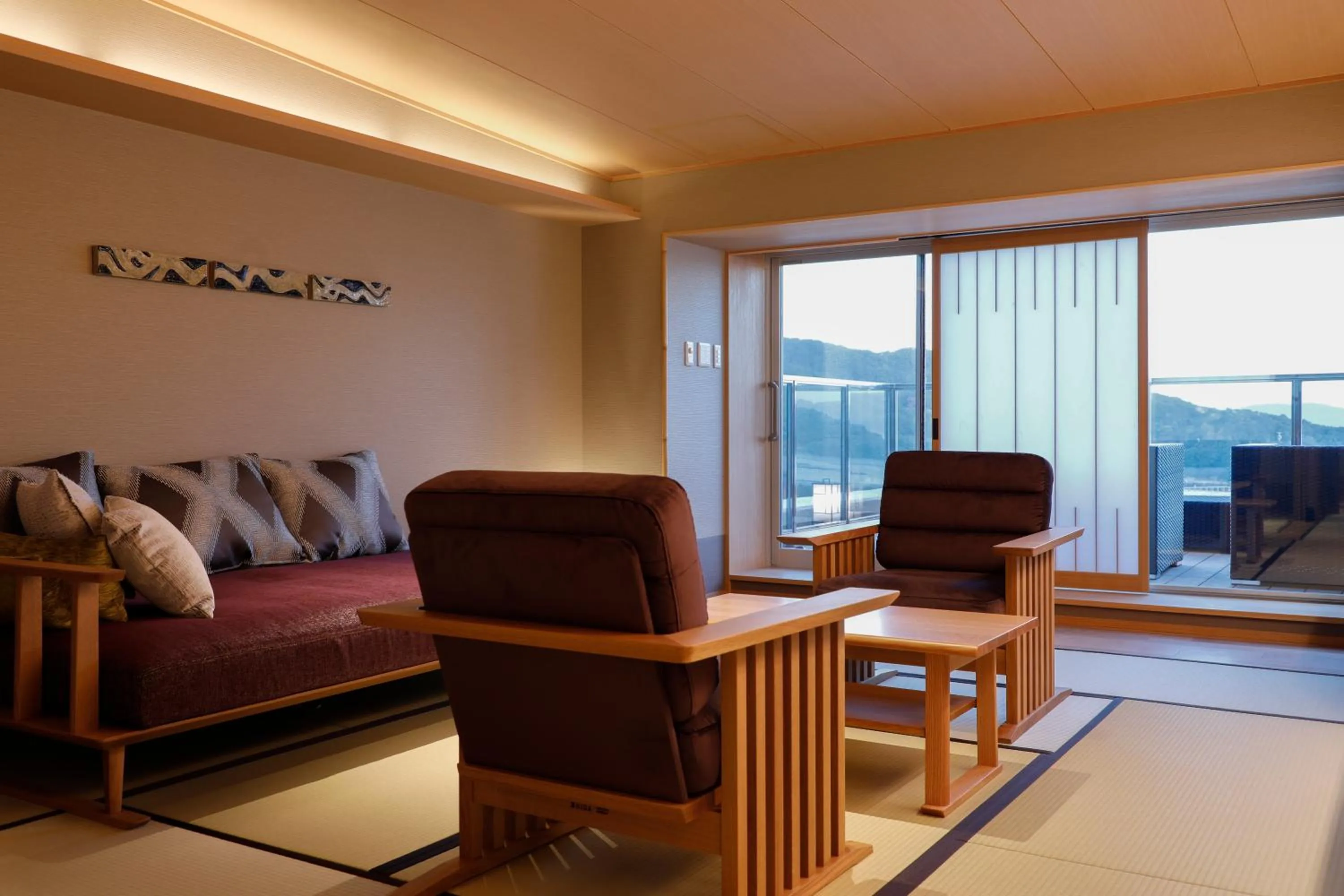 Balcony/Terrace in Sun Urashima Yuki no Sato