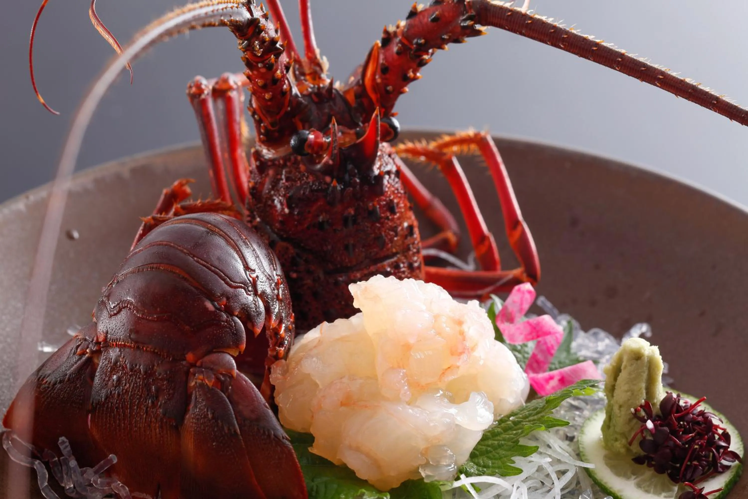 Food close-up in Sun Urashima Yuki no Sato