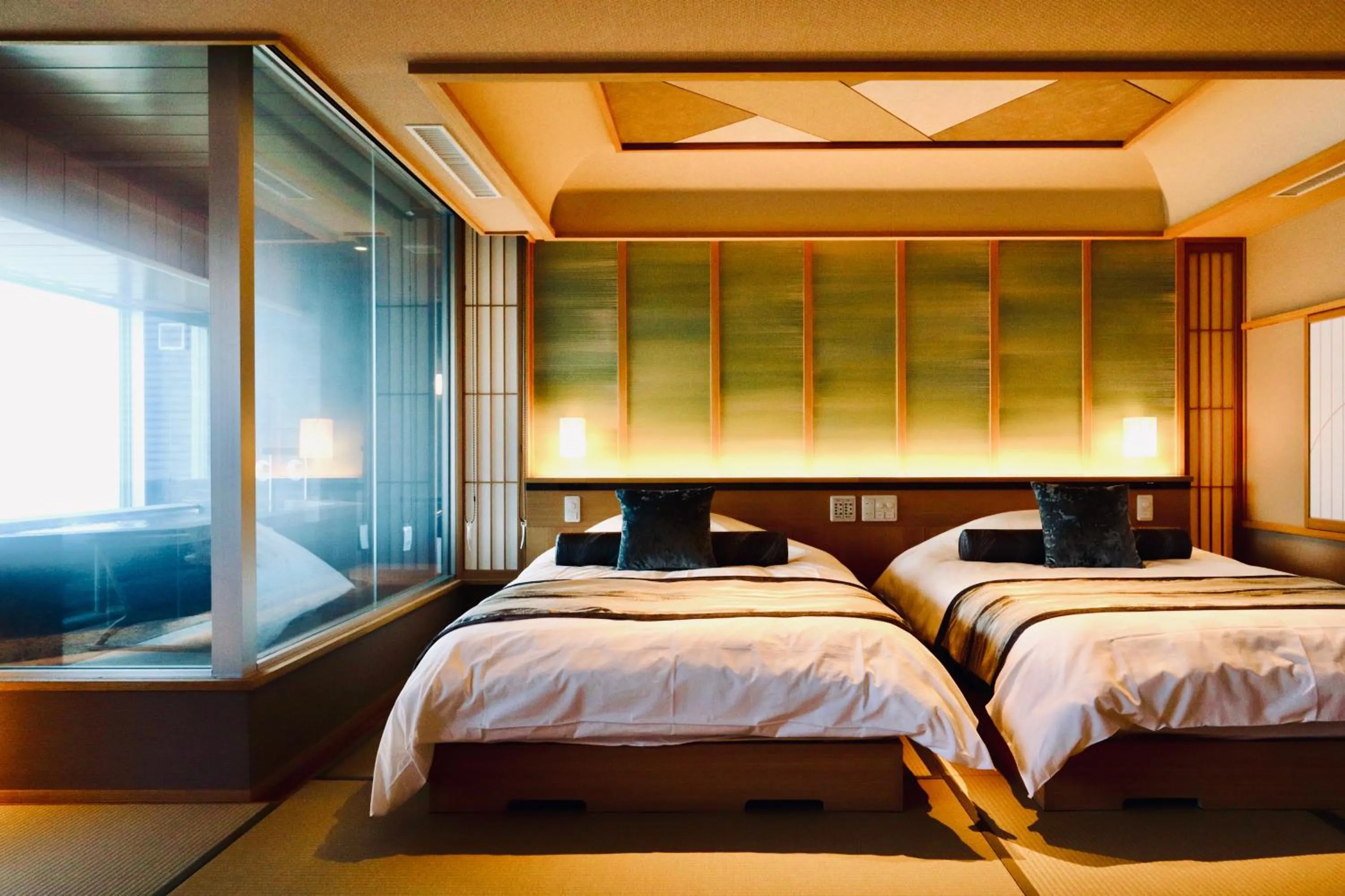 Bed in Sun Urashima Yuki no Sato