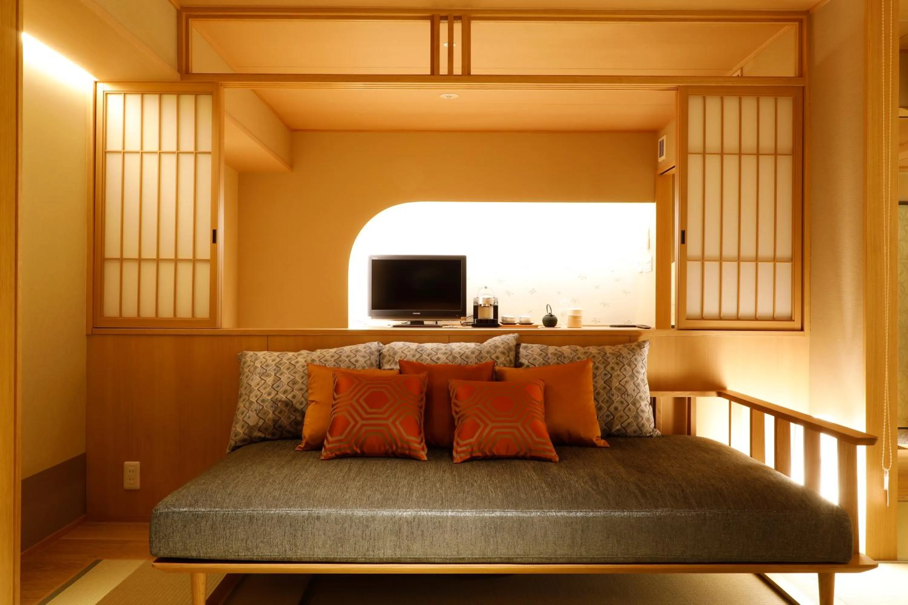 Photo of the whole room in Sun Urashima Yuki no Sato