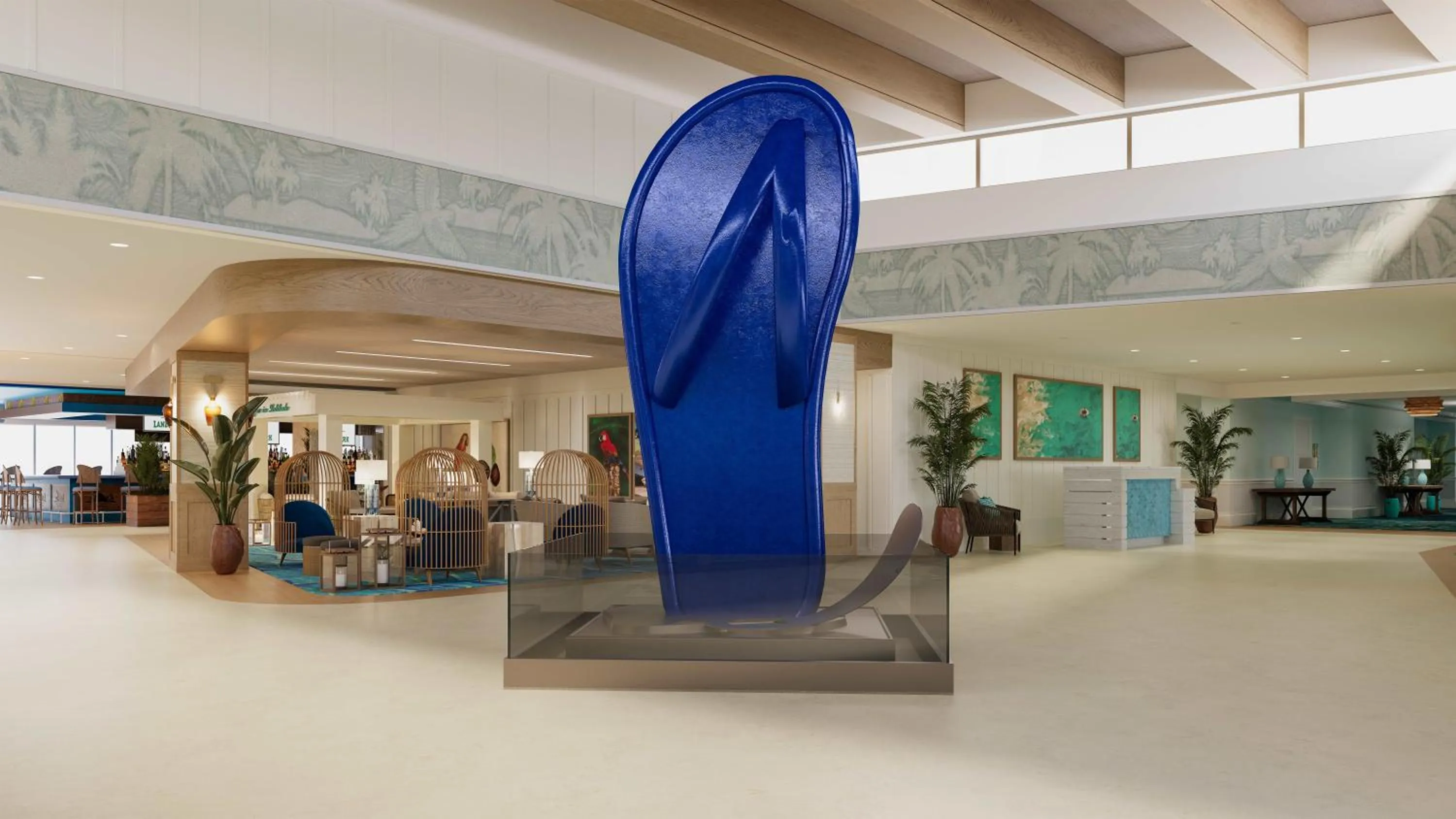 Lobby or reception in Margaritaville Hotel Kansas City