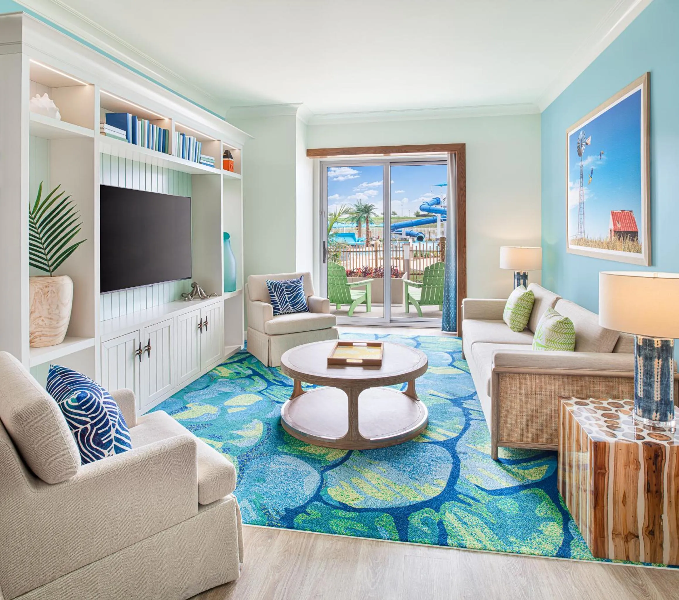 TV and multimedia in Margaritaville Hotel Kansas City