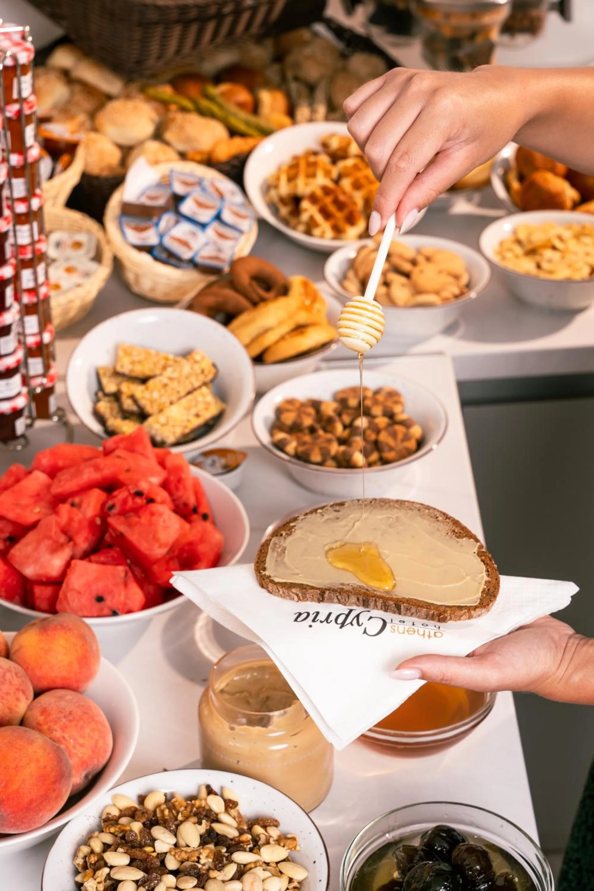 Breakfast in Athens Cypria Hotel