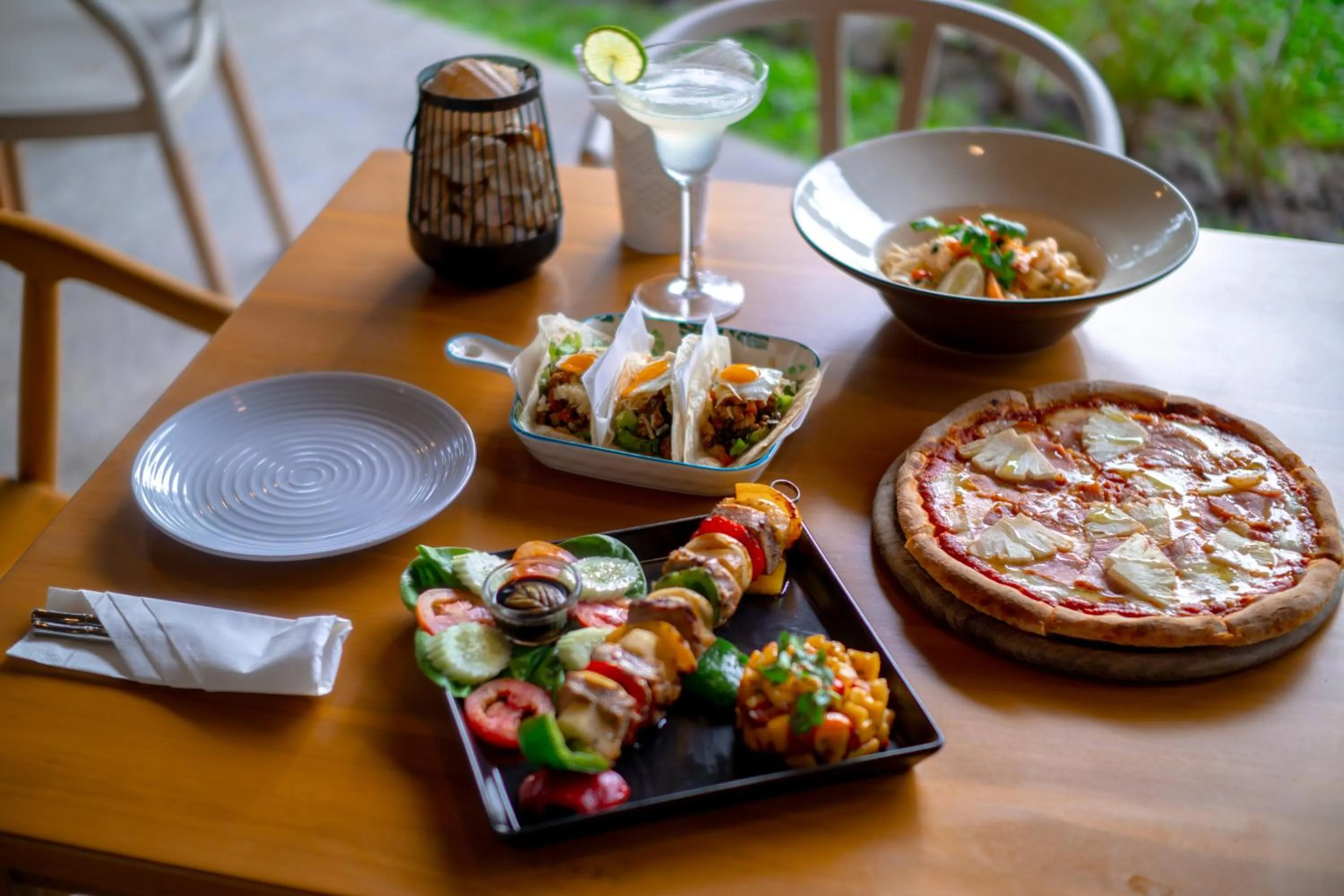 Food and drinks in Margarita Beach