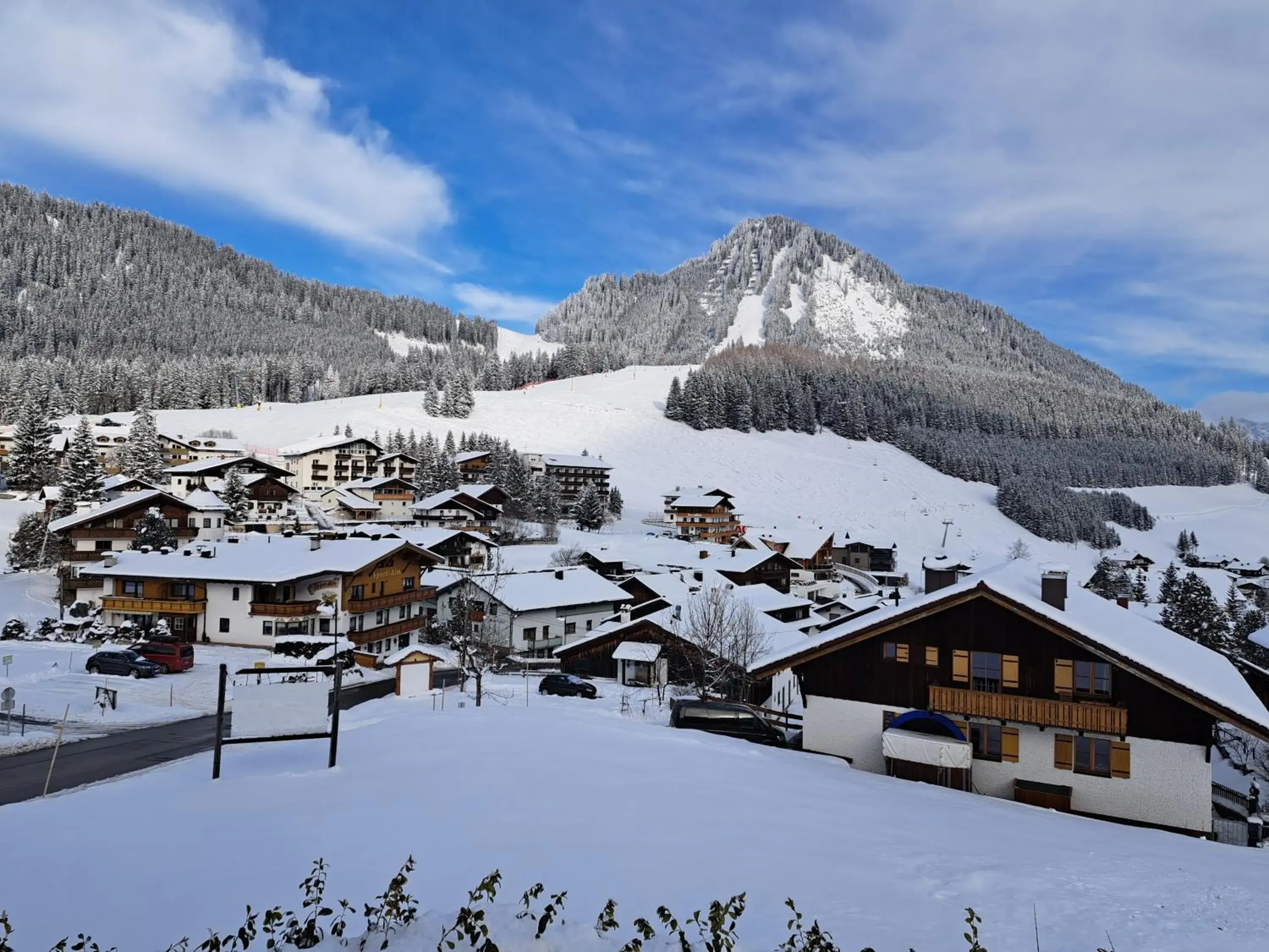 Chalet Zur Rose in Berwang bij de piste Chalet Zur Rose in Berwang bij de piste