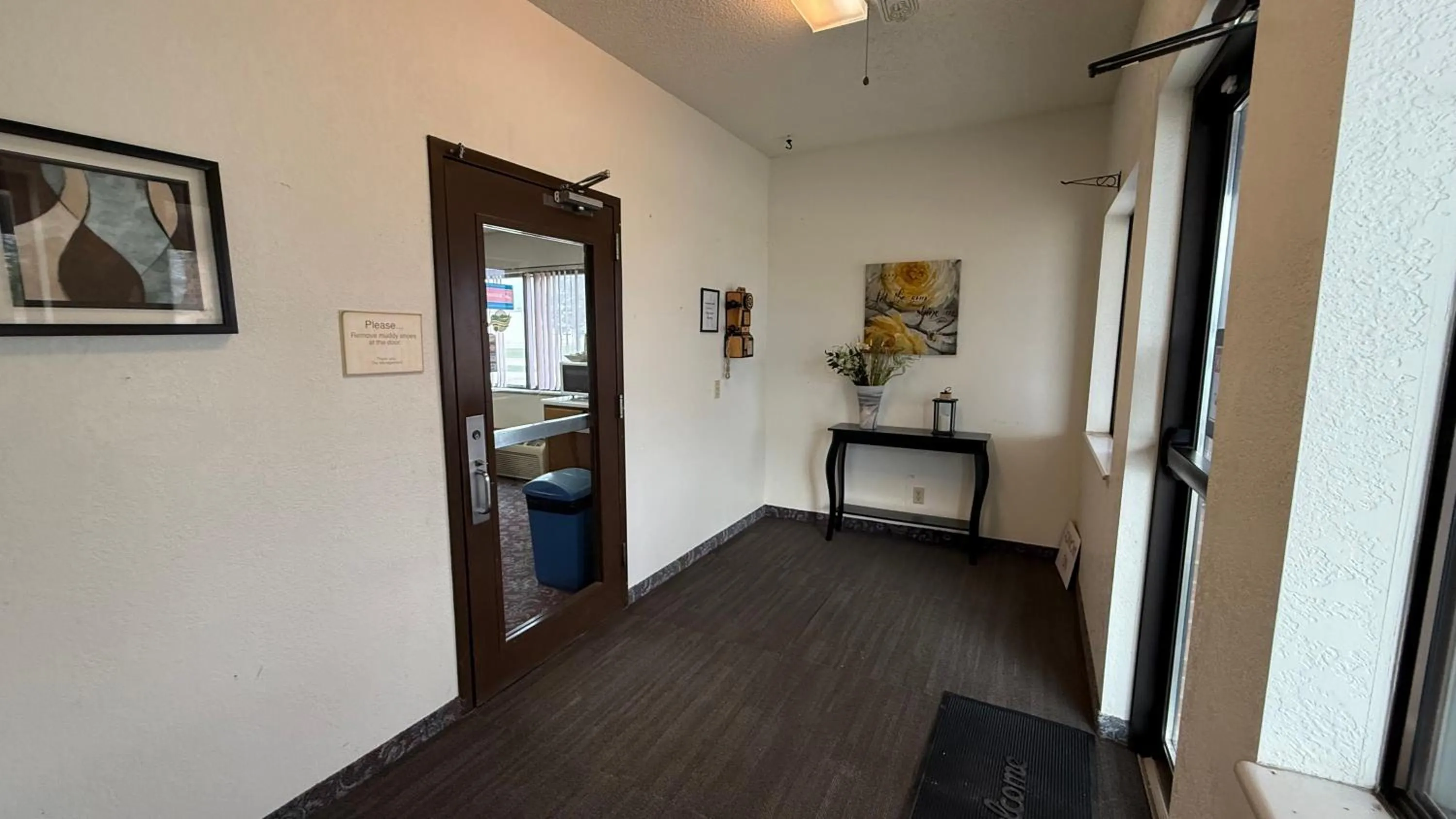 Property building in clarion hometown inn