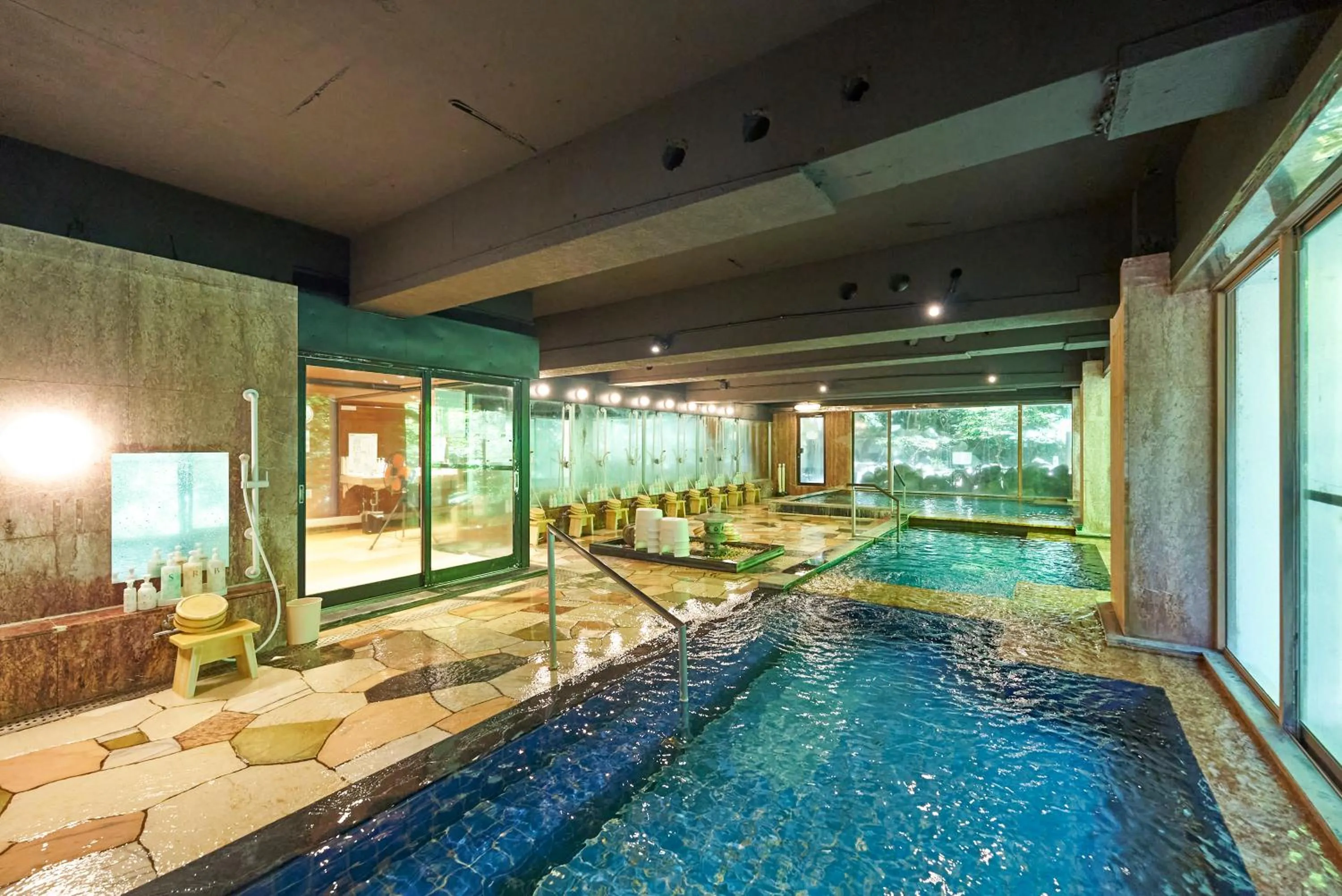 Public Bath in Hakone Yumoto hotel