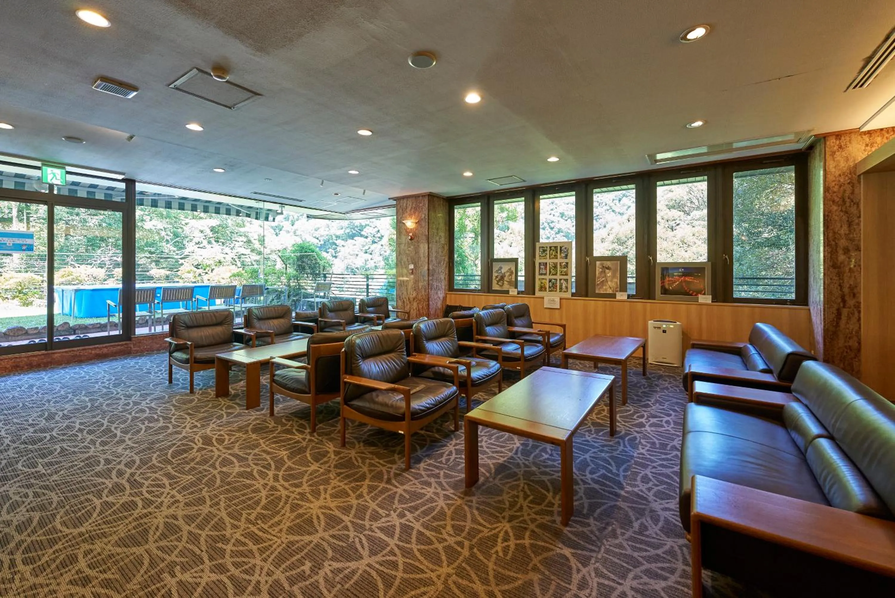 Lobby or reception in Hakone Yumoto hotel