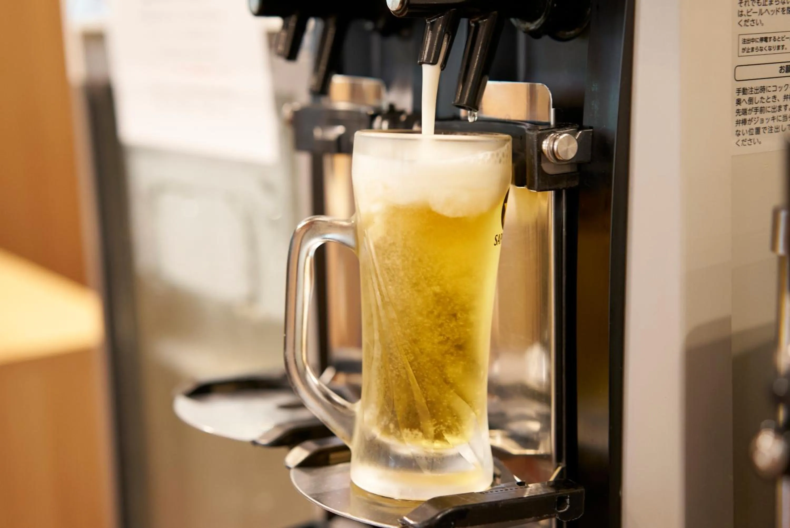 Food and drinks in Hakone Yumoto hotel