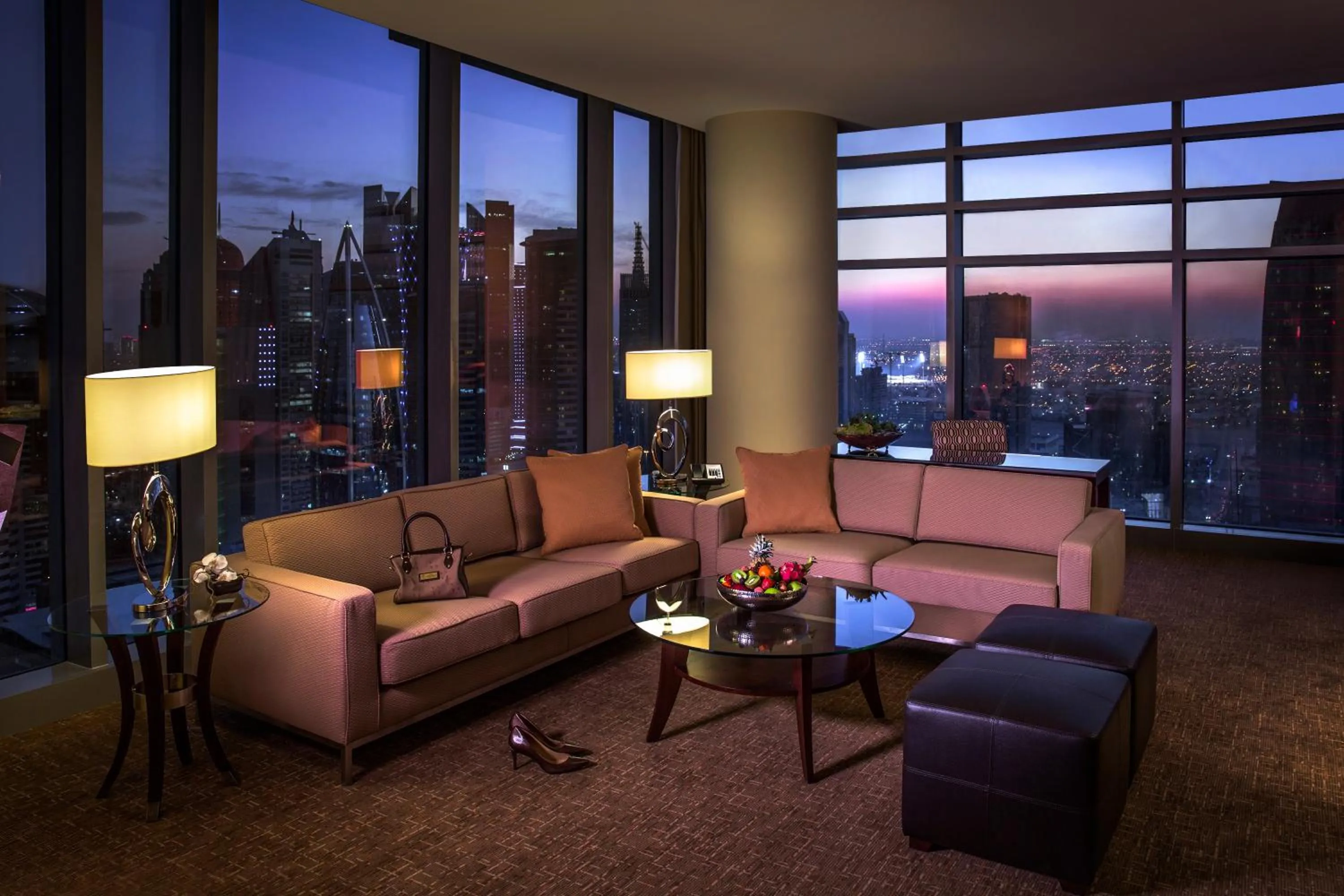 Living room in City Centre Rotana Doha