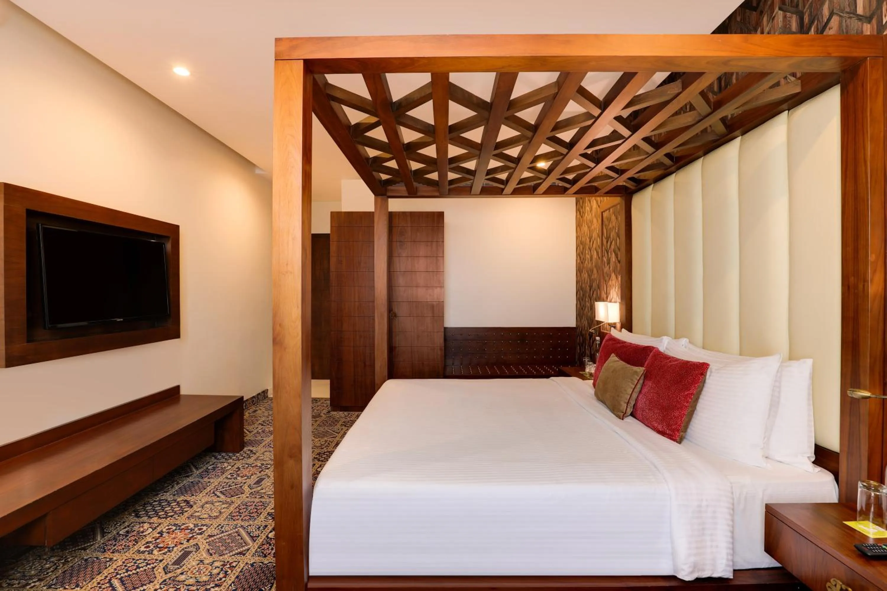 Bed in Saura Hotel, Agra - A Club Mahindra Associate