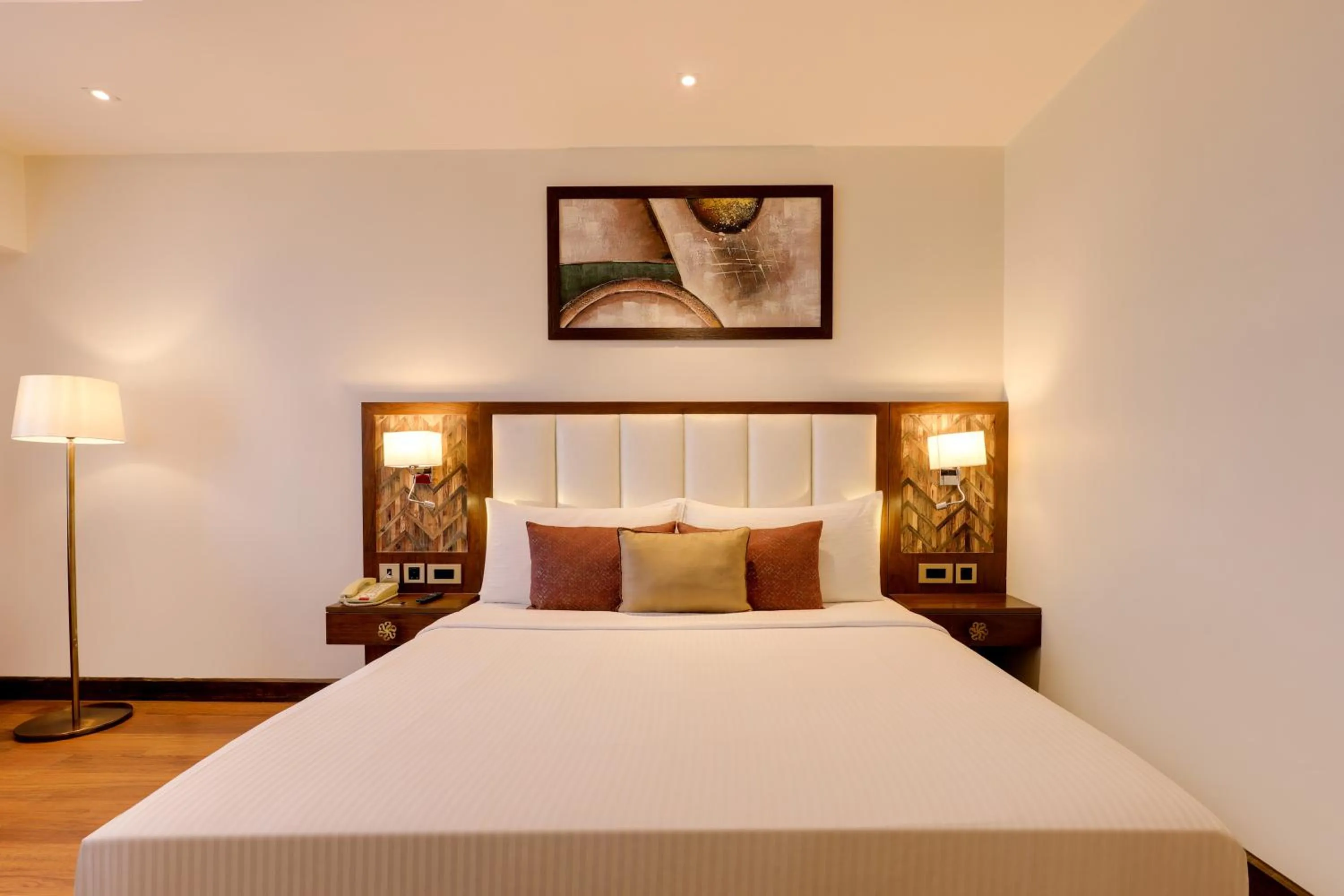 Bed in Saura Hotel, Agra - A Club Mahindra Associate