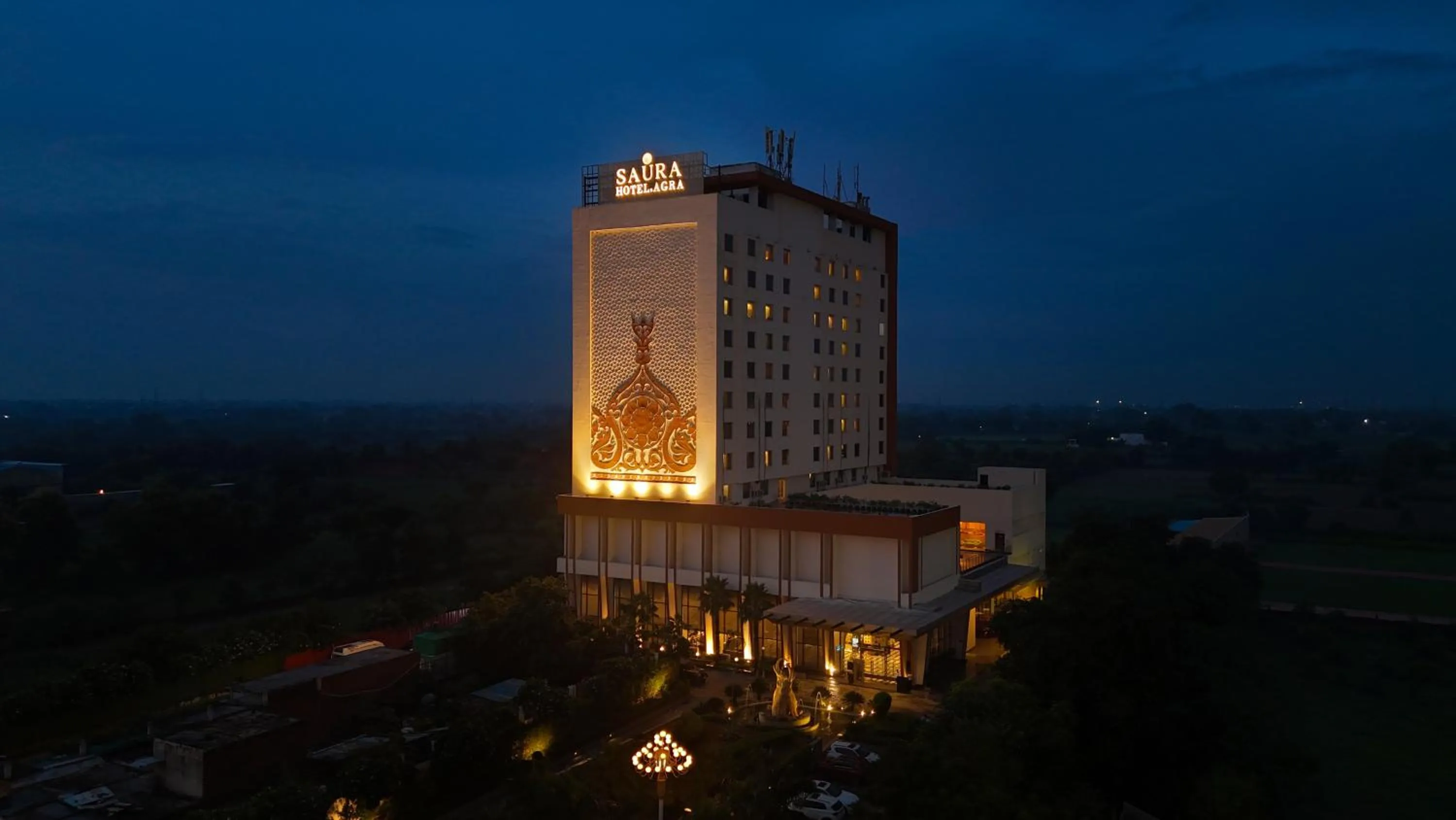 Property building in Saura Hotel, Agra - A Club Mahindra Associate