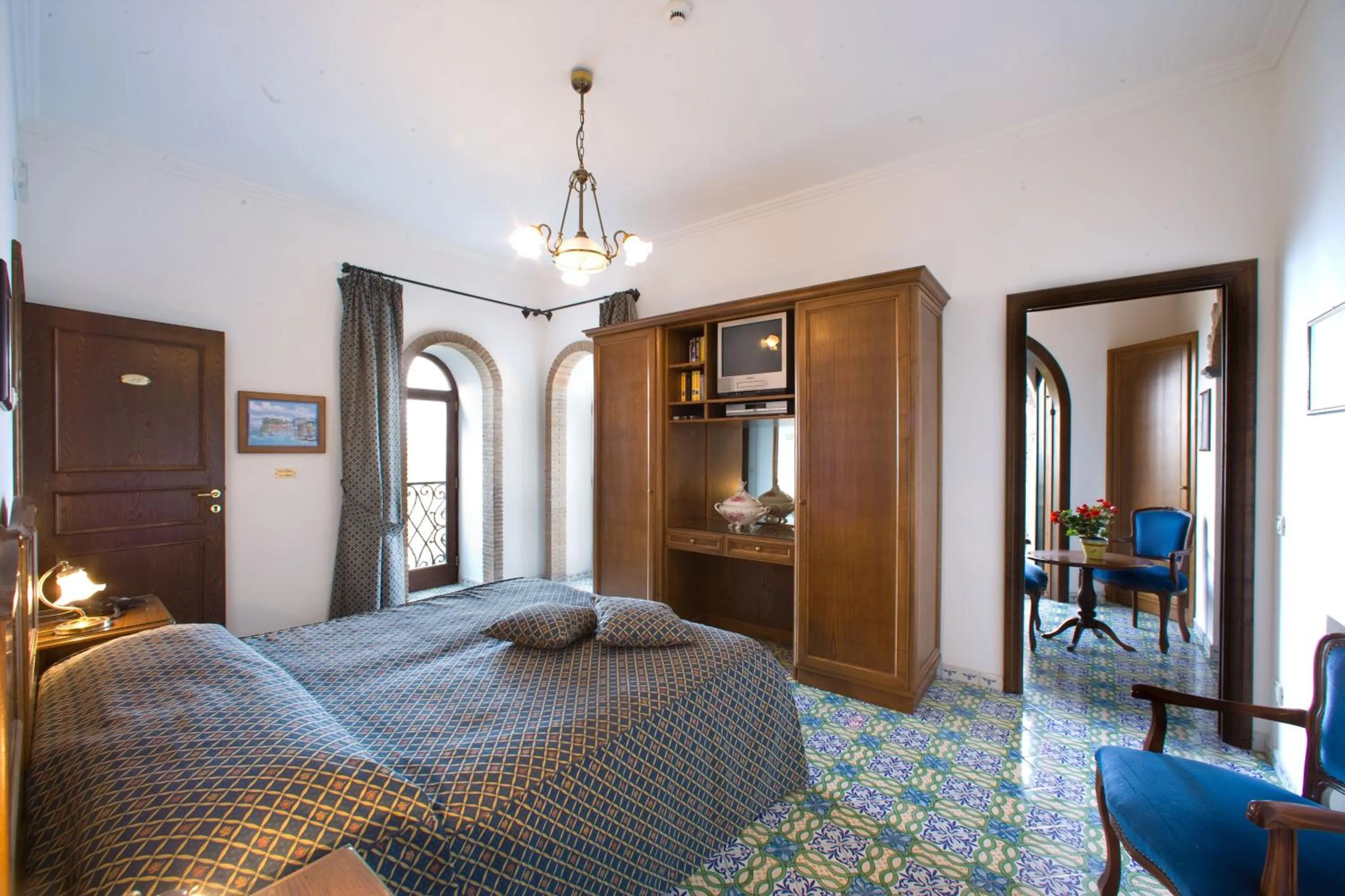 Bed in Hotel La Tonnarella