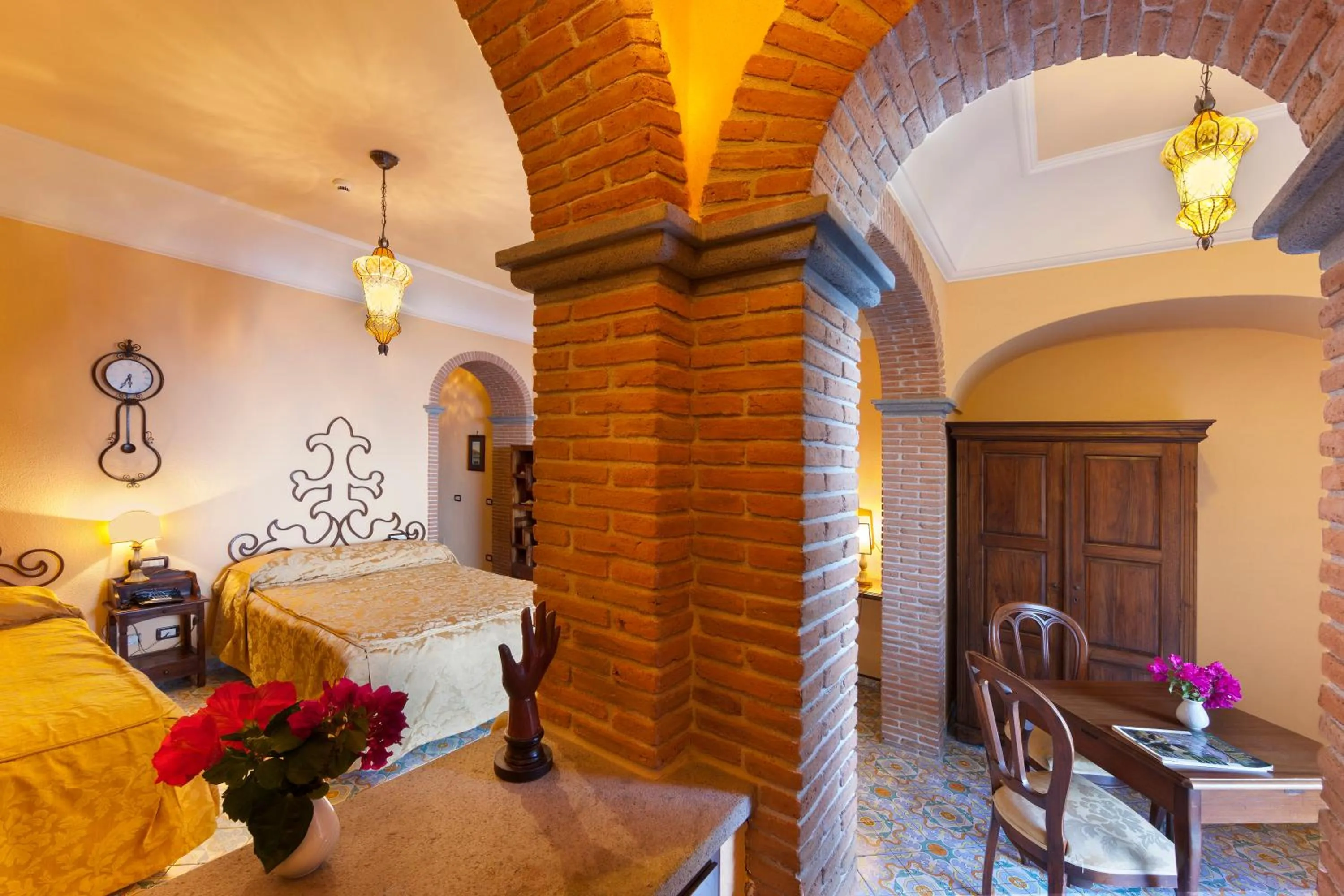 Bed in Hotel La Tonnarella