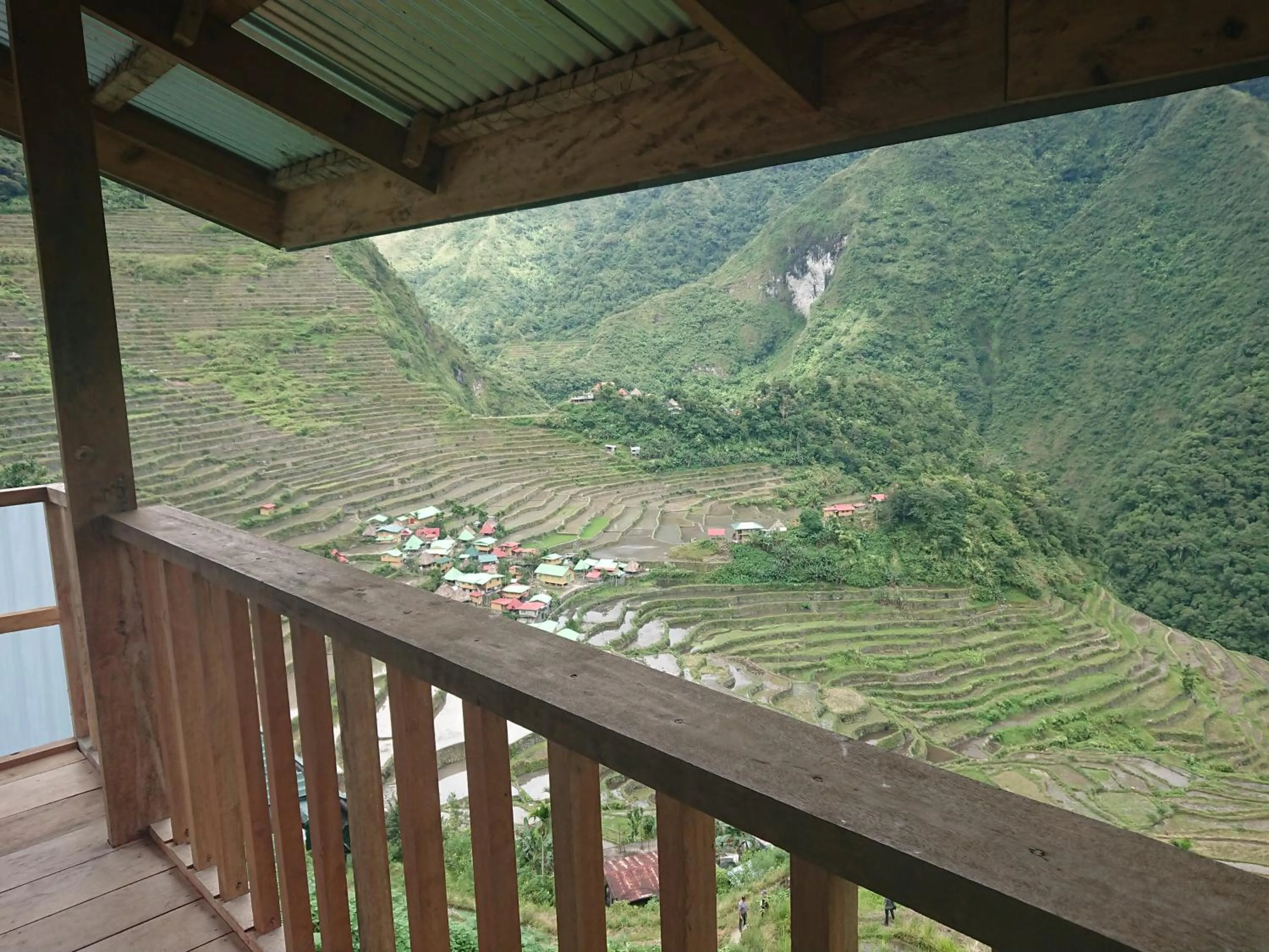 Balcony/Terrace in Batad Transient House