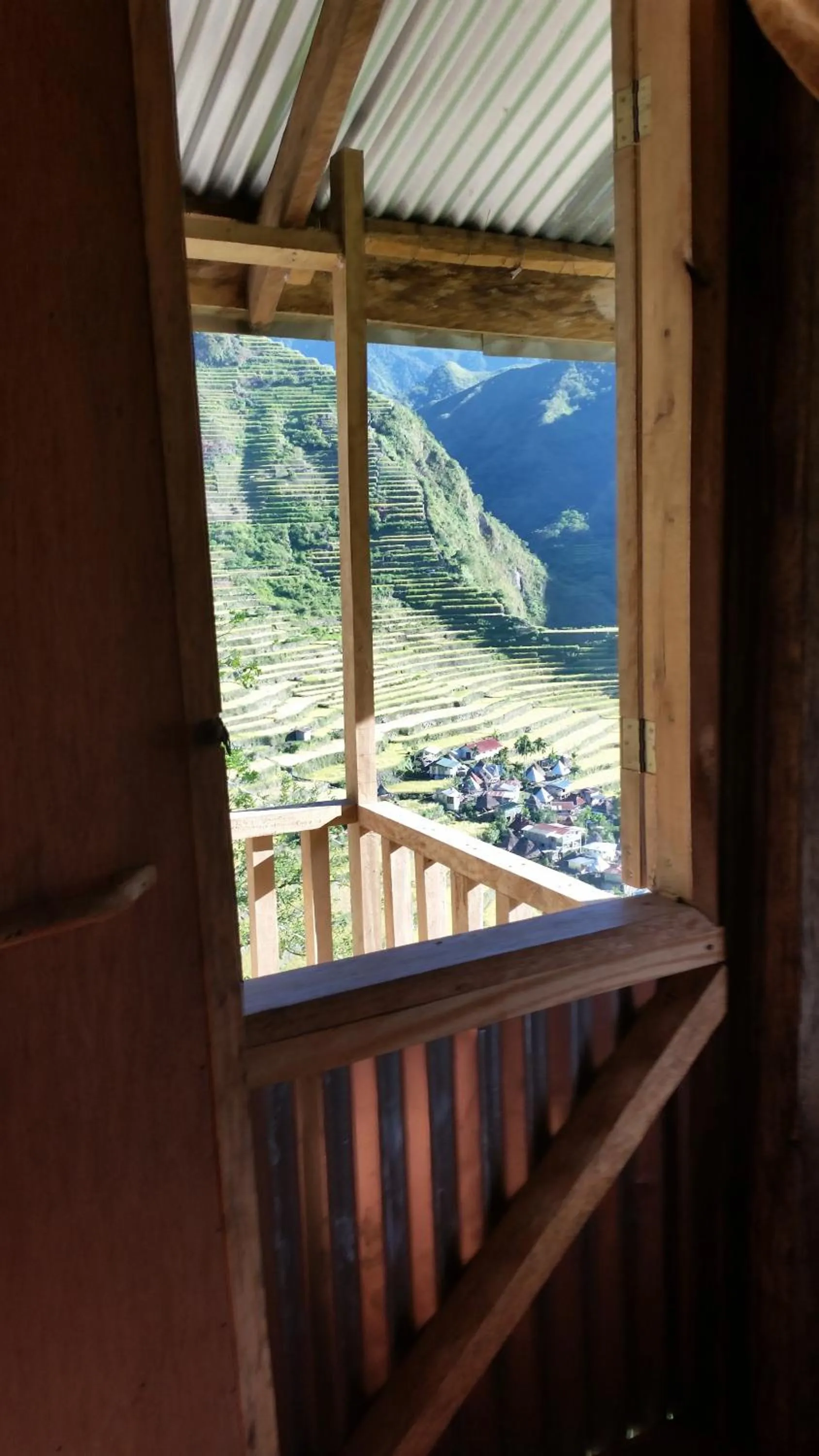 Balcony/Terrace in Batad Transient House