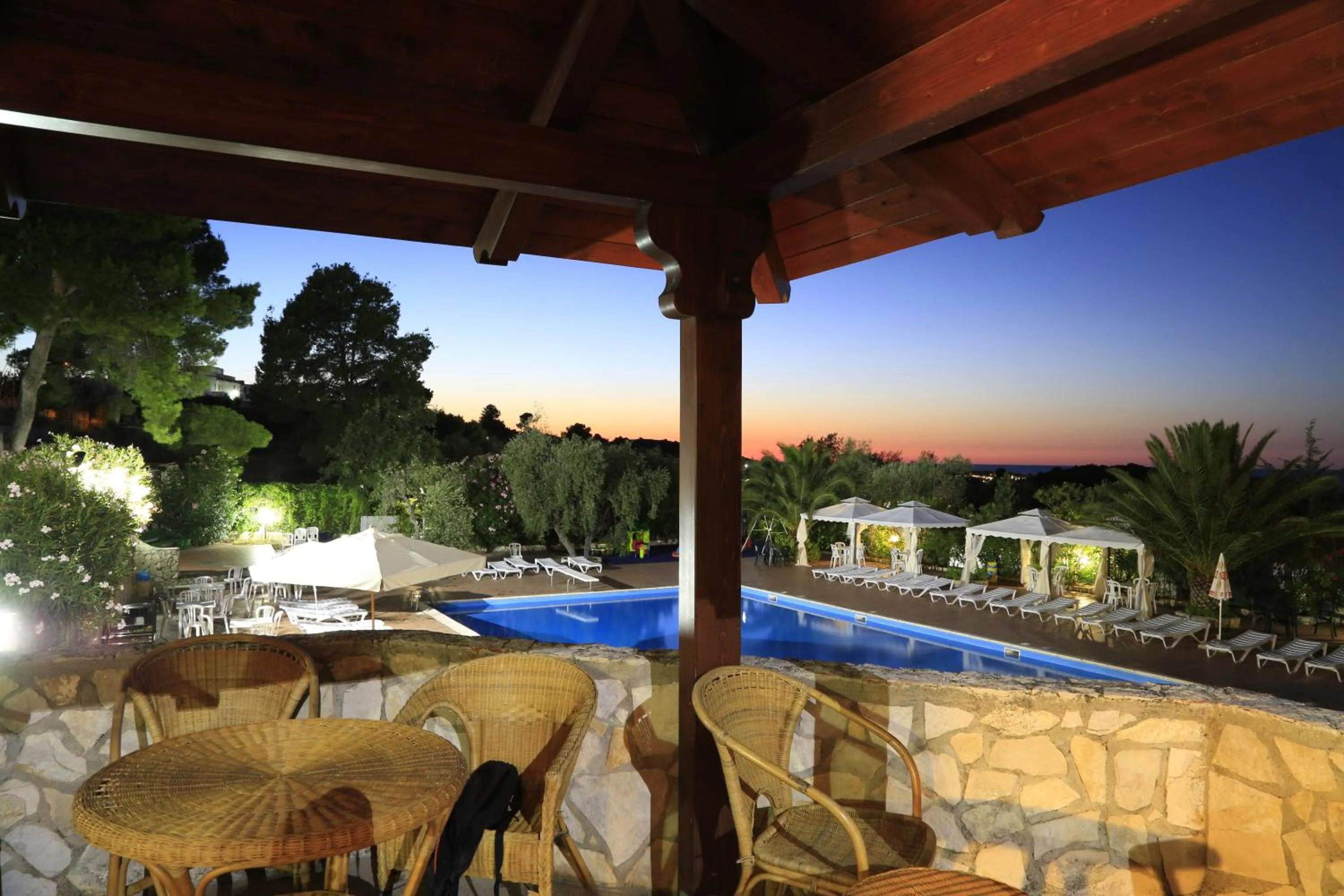 Balcony/Terrace in Hotel Club Bellavista