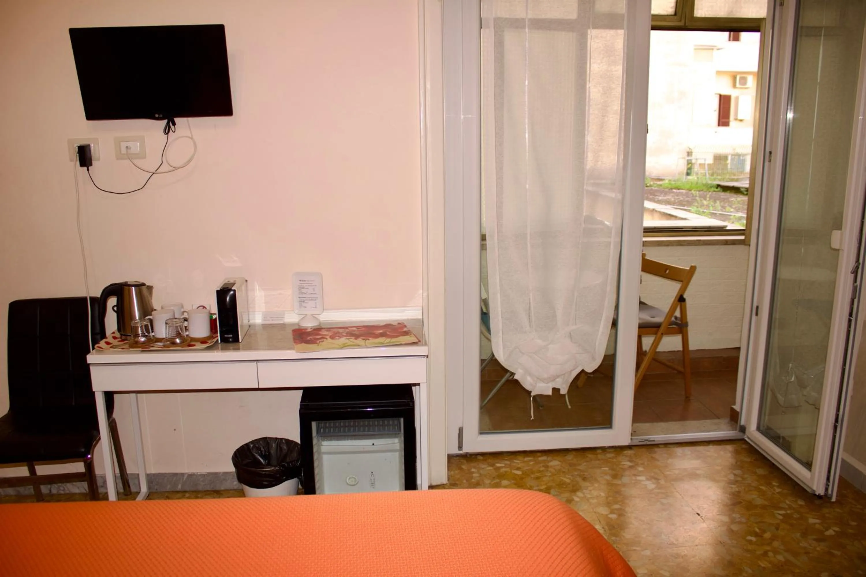 Bed in Vatican Golden Rooms