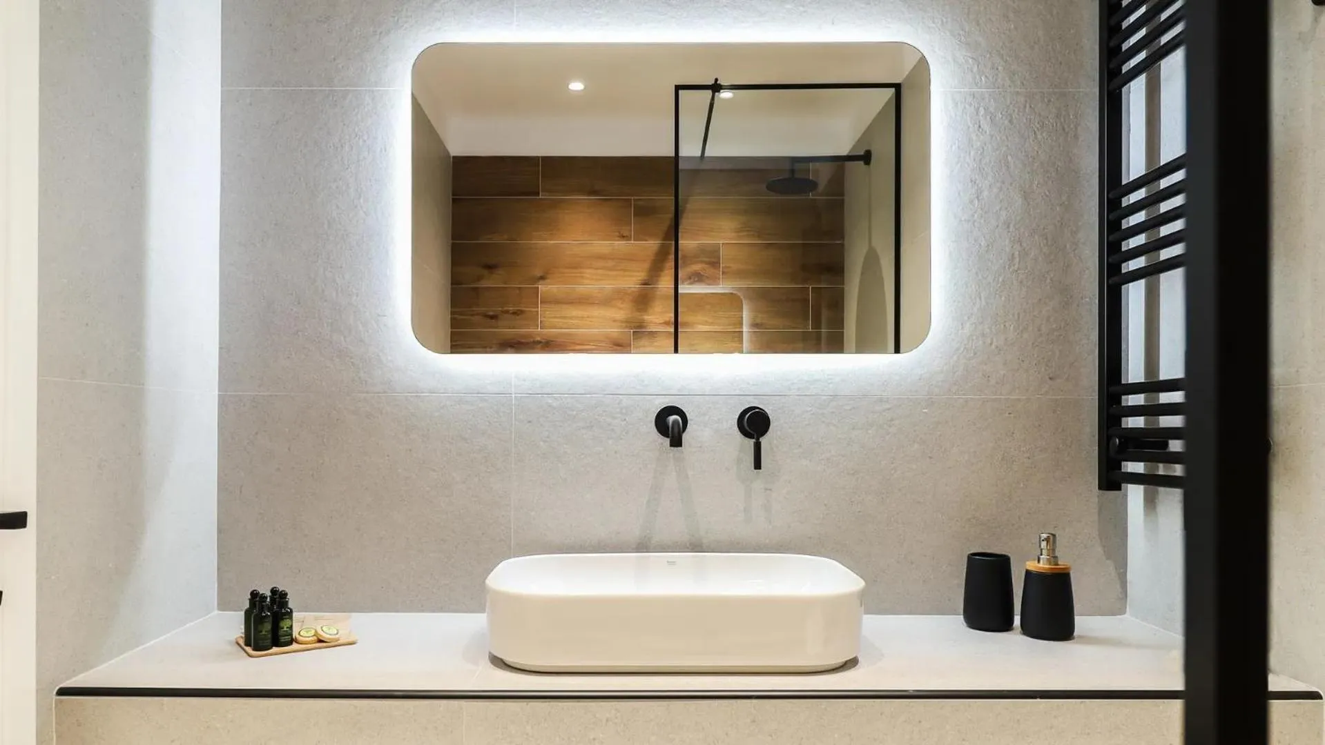 Bathroom in LIMNI Boutique Experience Evia