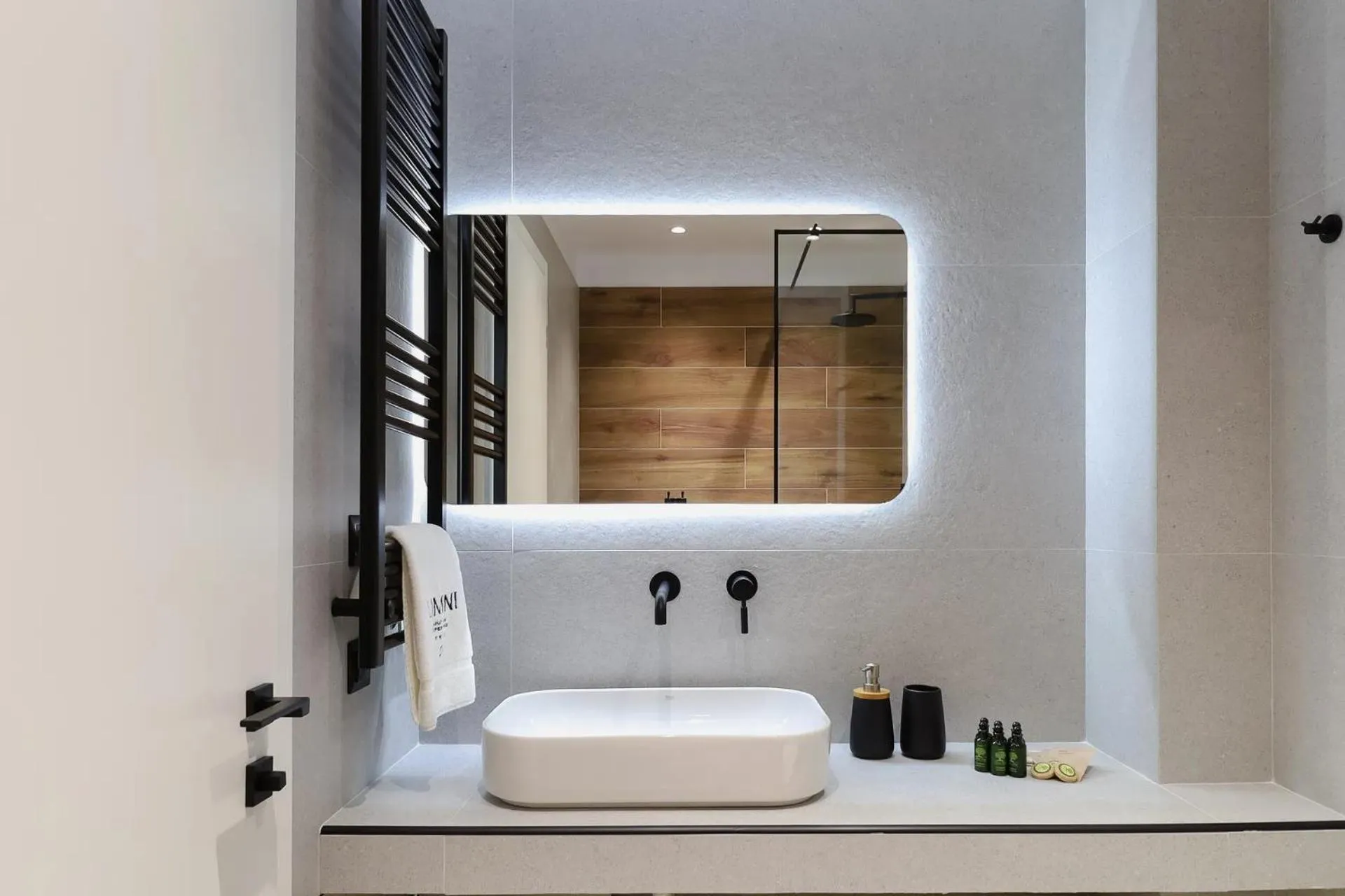 Bathroom in LIMNI Boutique Experience Evia