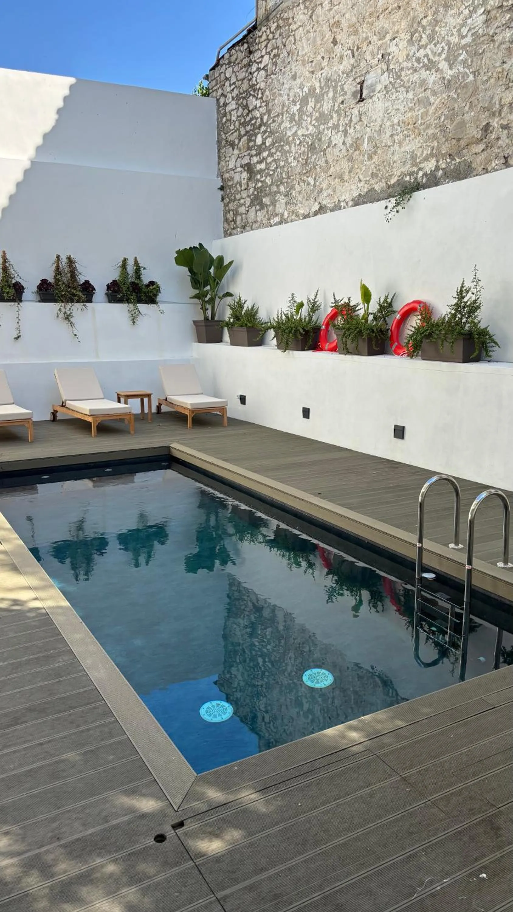 Garden view in LIMNI Boutique Experience Evia