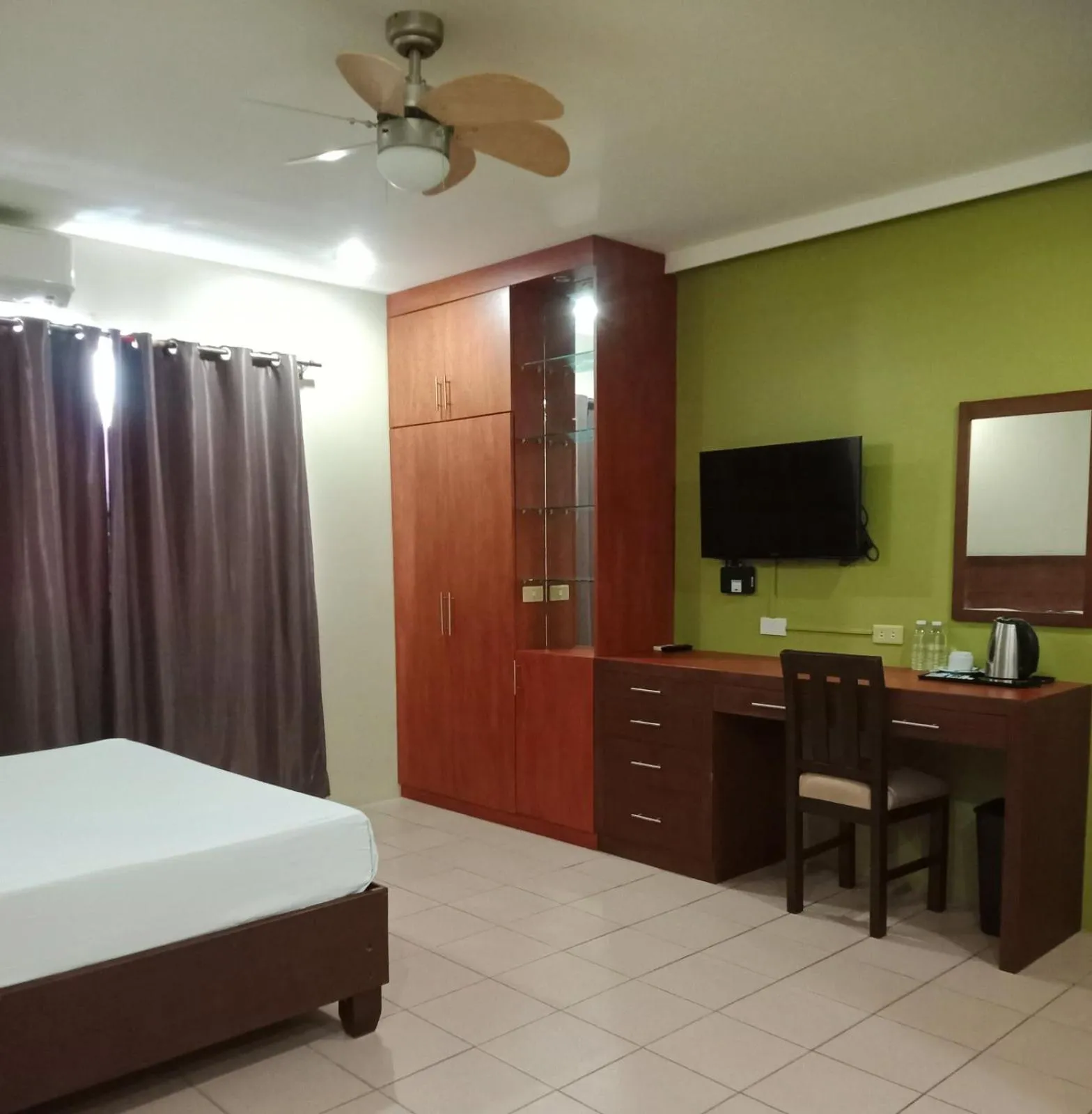 Bed in Joyce Apartelle Mandaluyong