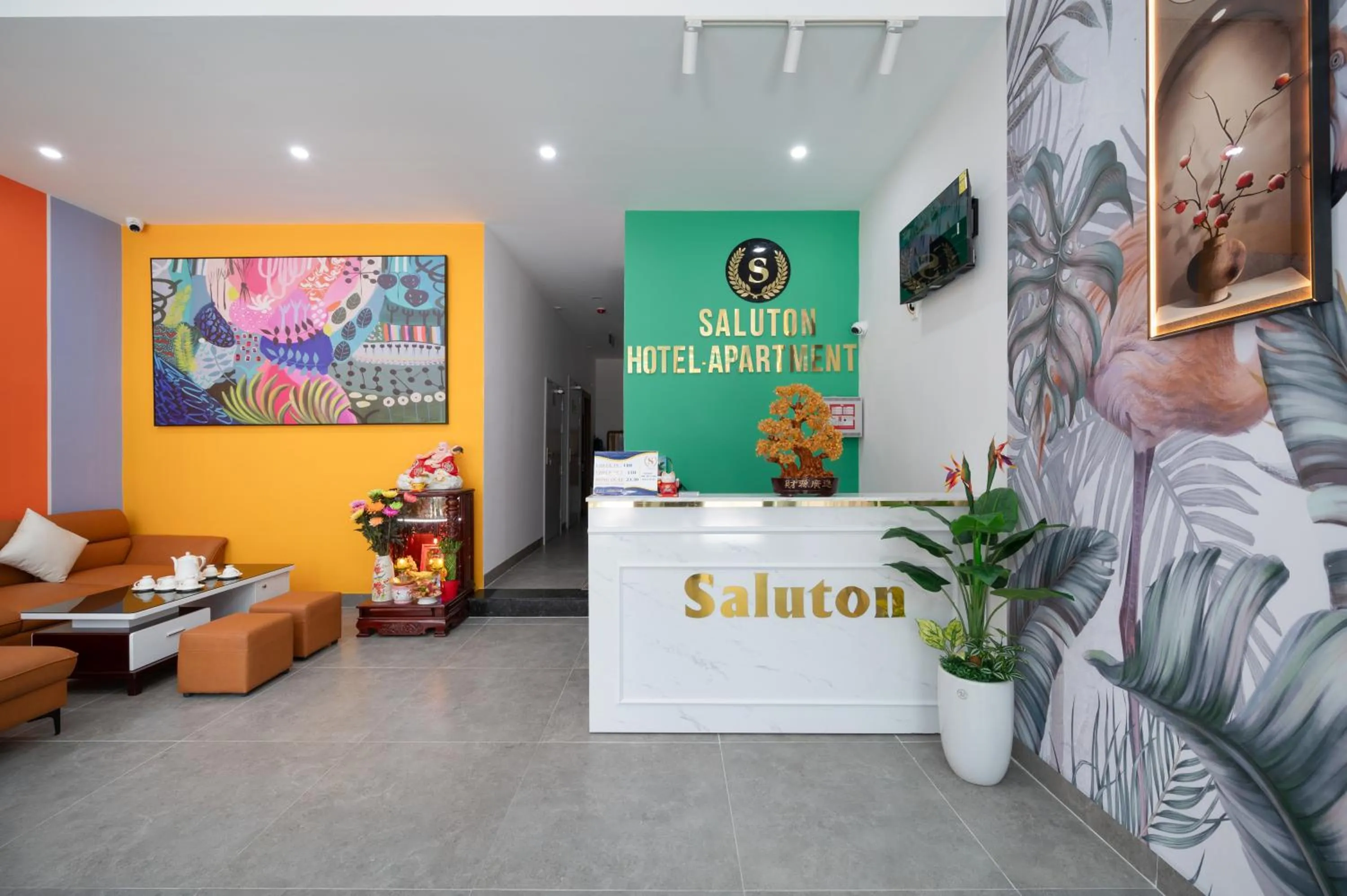 Property building in Saluton House