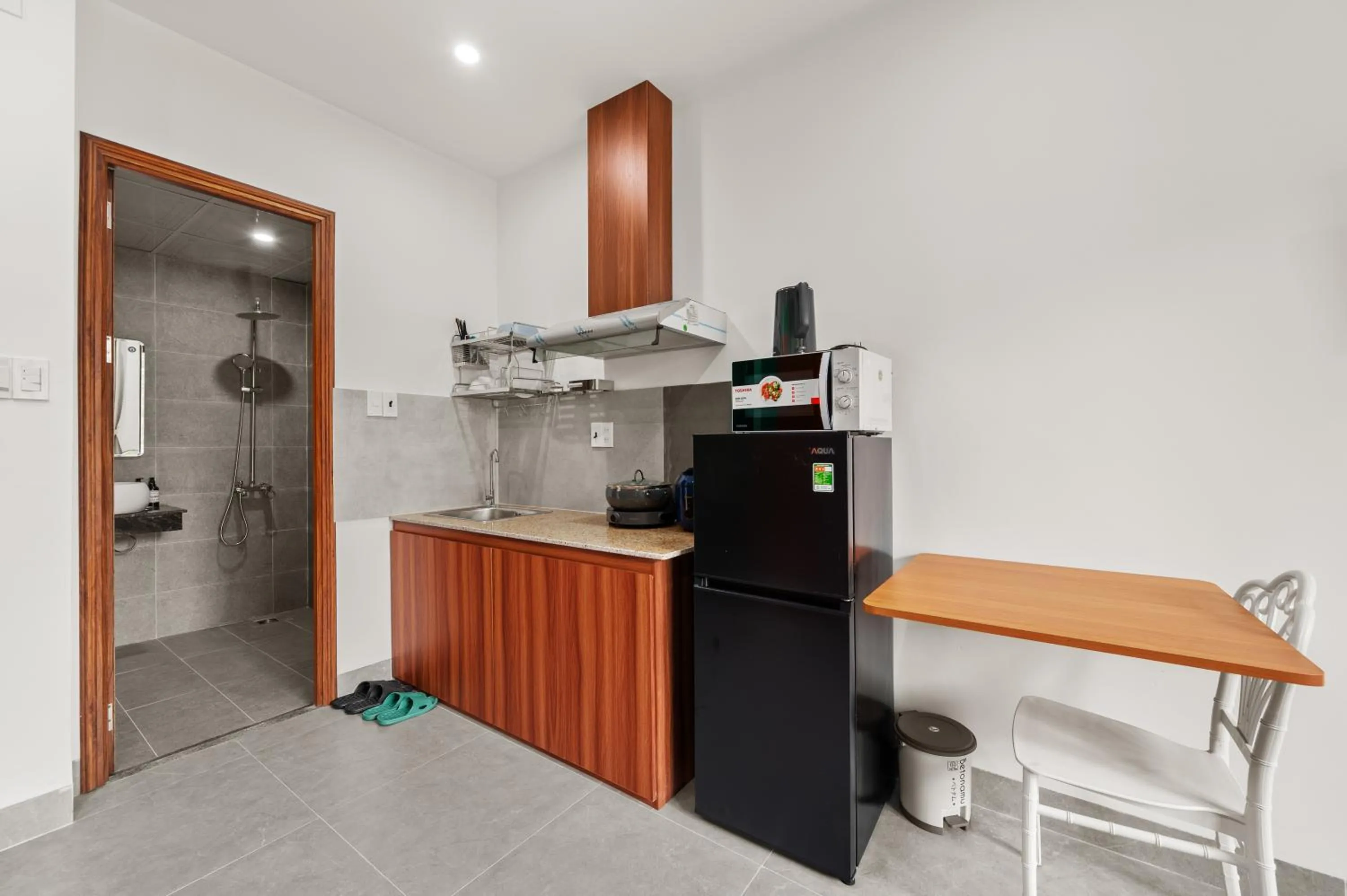 stove in Saluton House