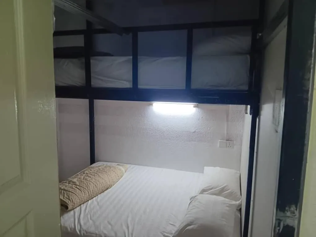 Bed in Cool view budget hotel