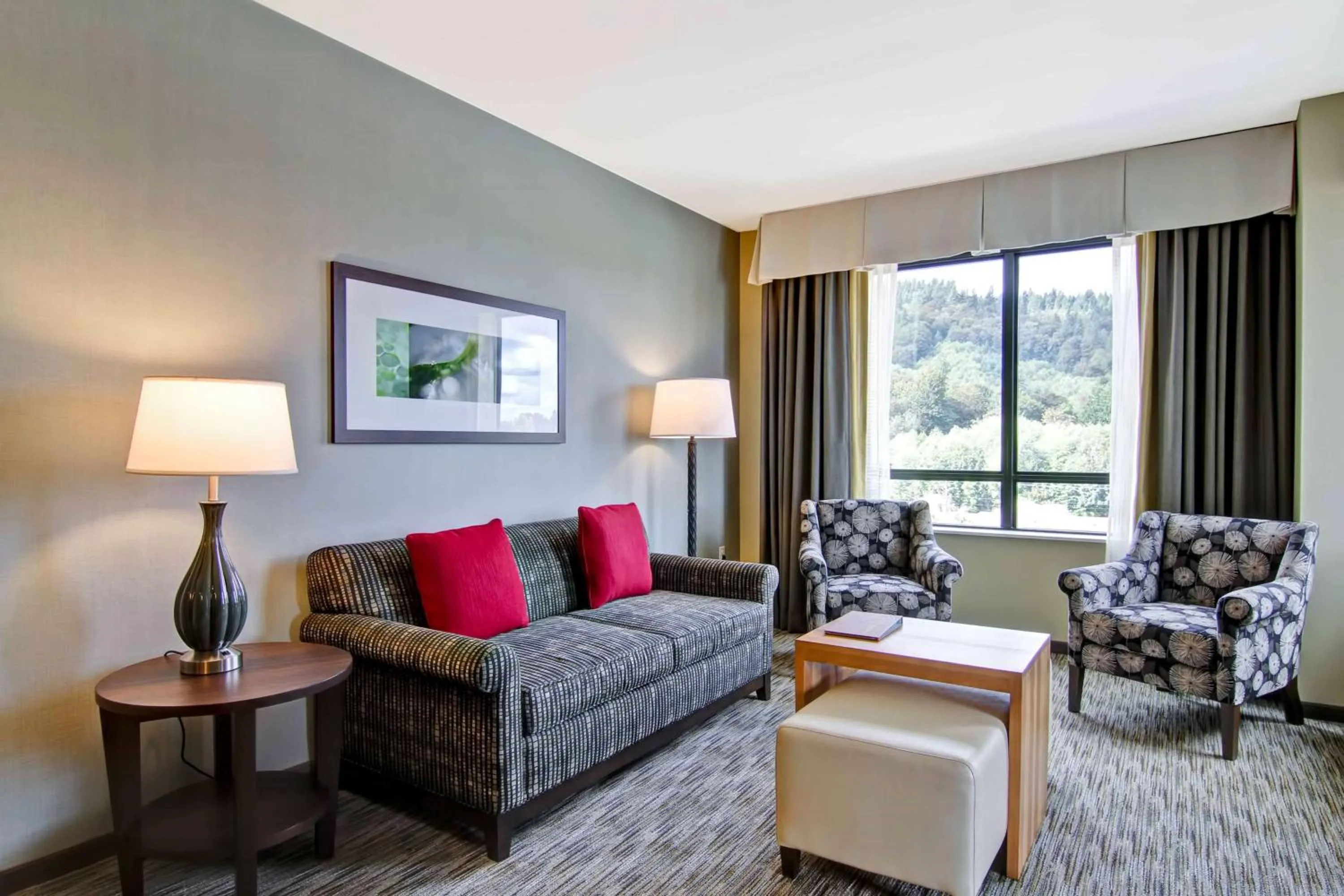 Living room in Homewood Suites by Hilton Seattle-Issaquah