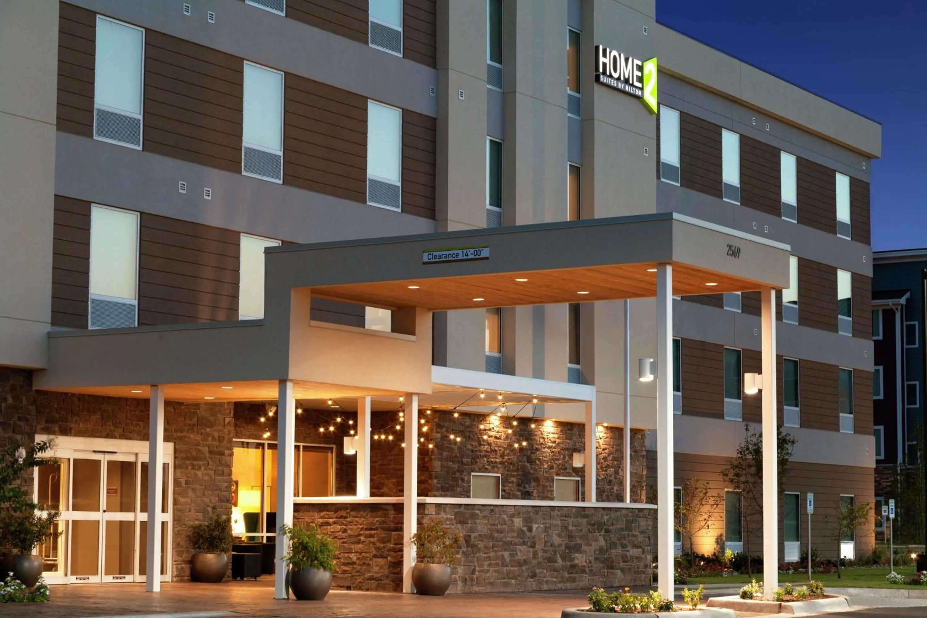 Property building in Home2 Suites by Hilton San Angelo