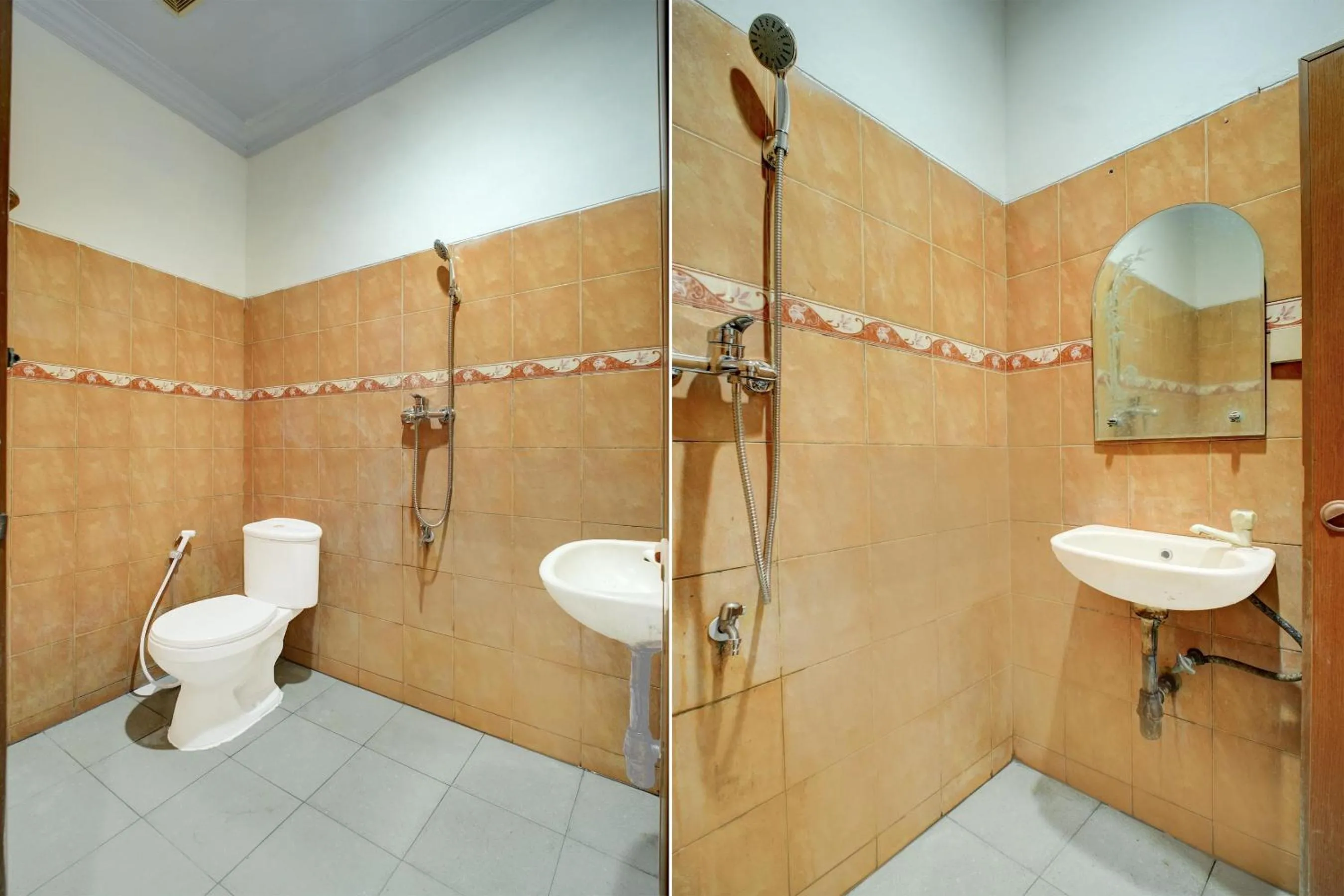 Bathroom in Hotel O Depok near Bhayangkara BRIMOB Hospital Formerly Hotel Mutiara Kelapa Dua Depok