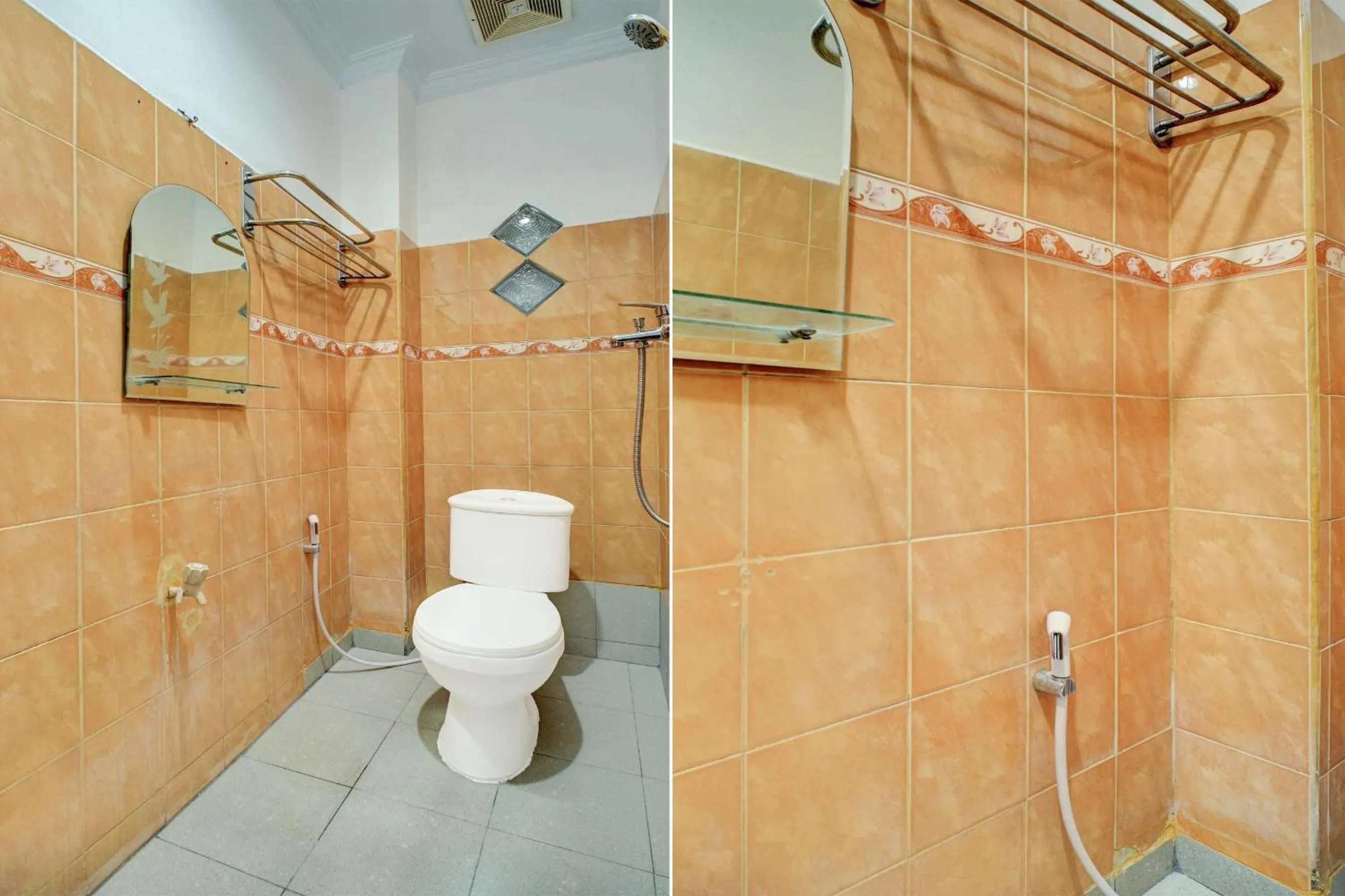 Bathroom in Hotel O Depok near Bhayangkara BRIMOB Hospital Formerly Hotel Mutiara Kelapa Dua Depok