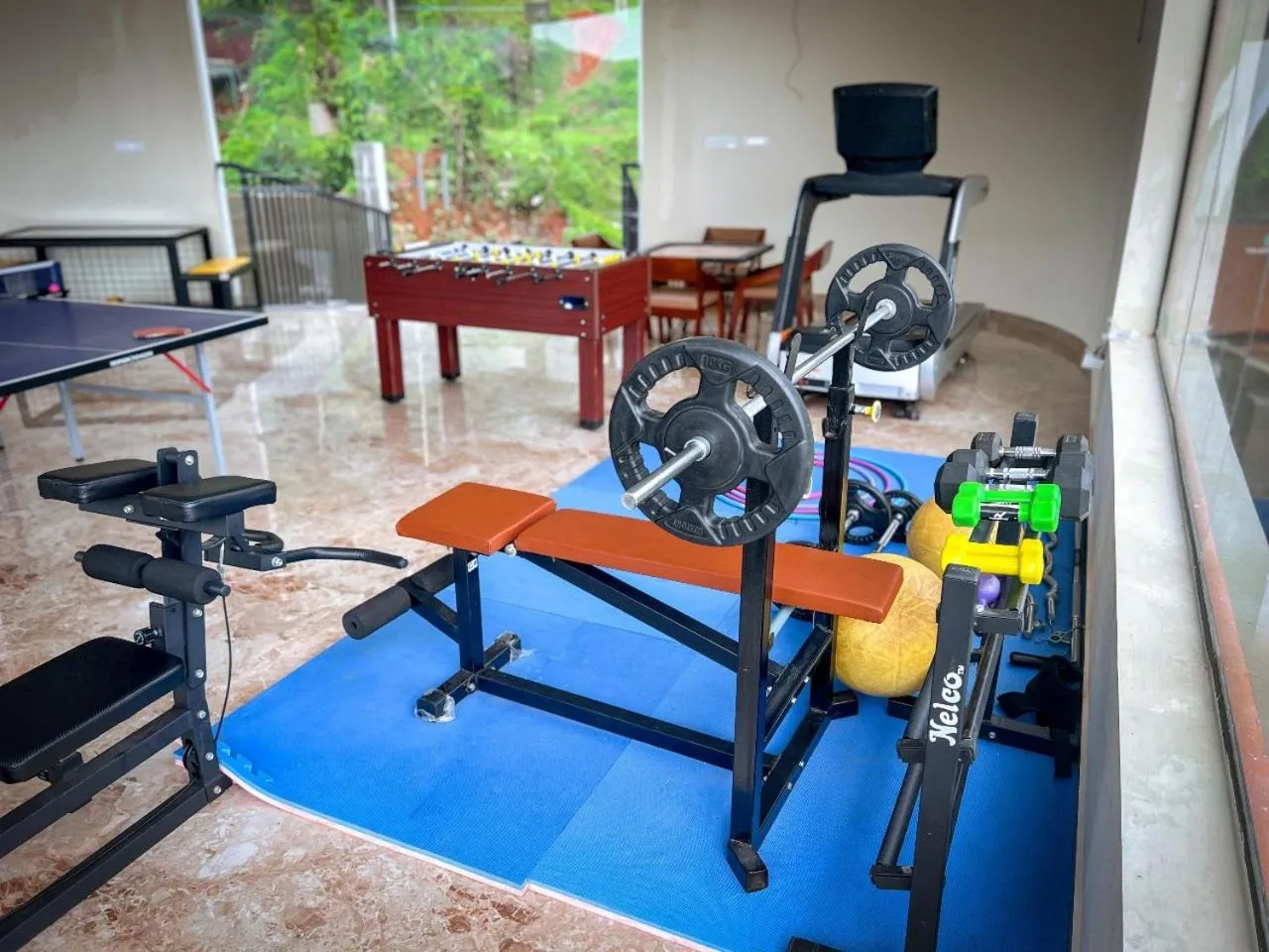 Fitness centre/facilities in Talenresort Vythiri Villas