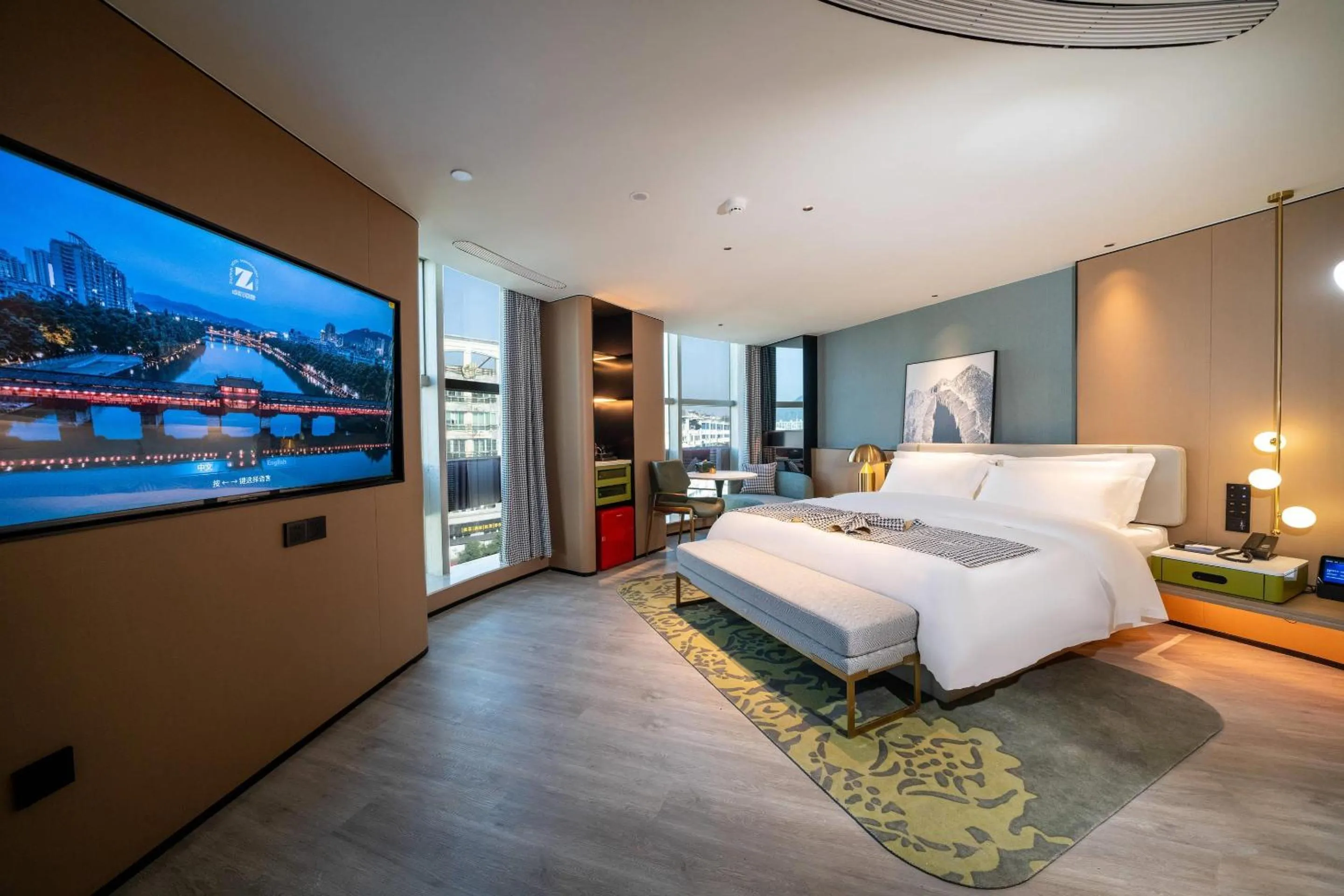 Bedroom in Quality Hotel Wuyi