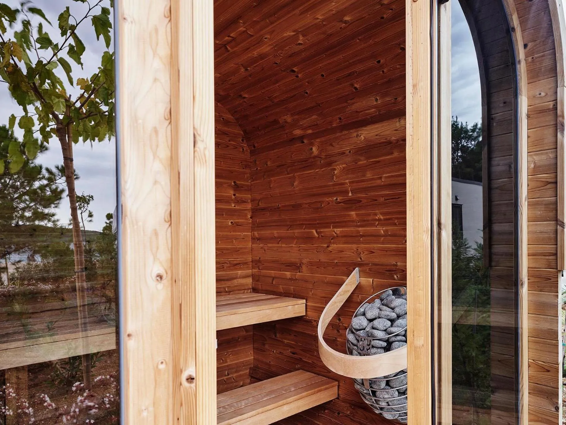 Sauna in Amadria Exclusive Beach Villa