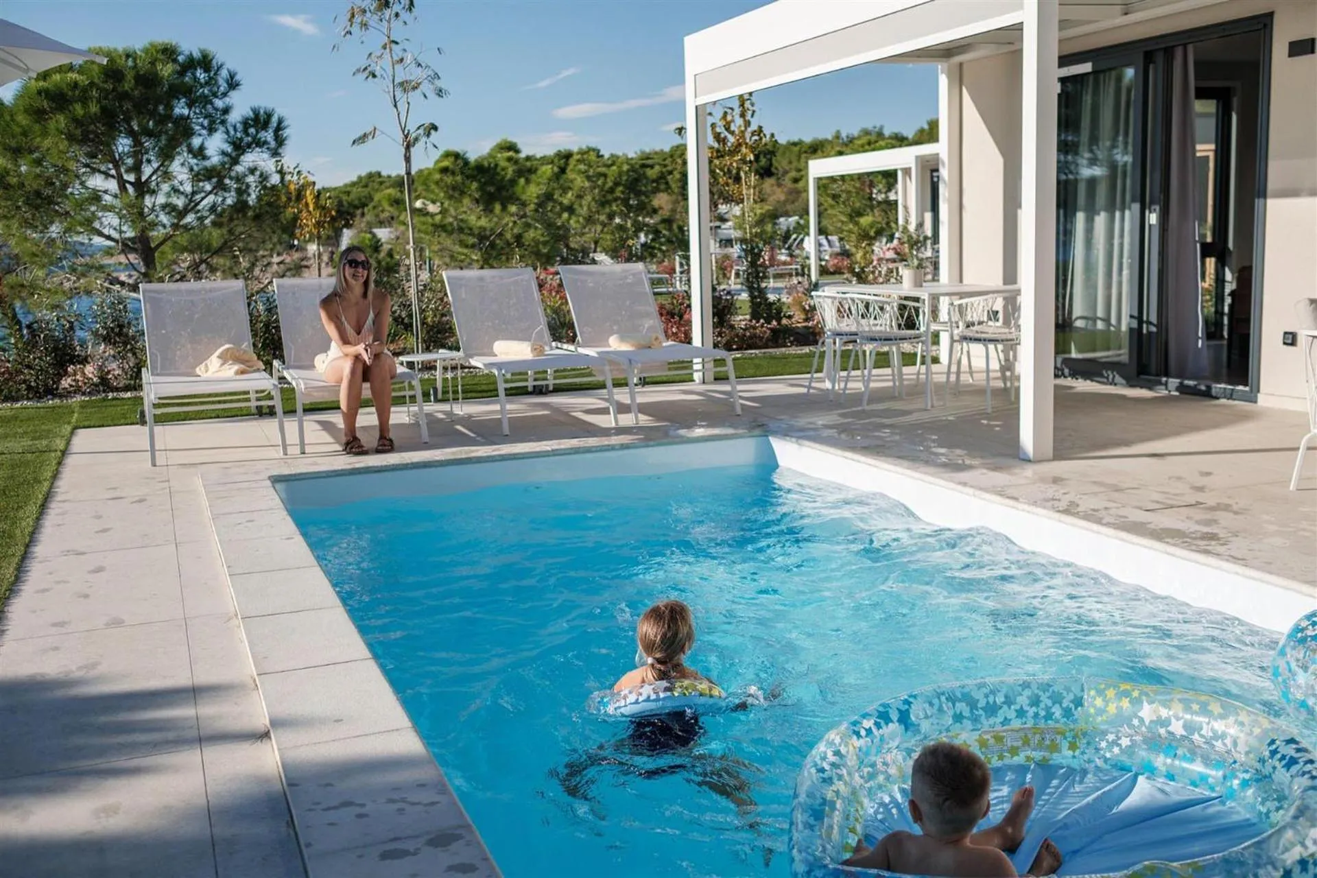 Balcony/Terrace in Amadria Exclusive Beach Villa