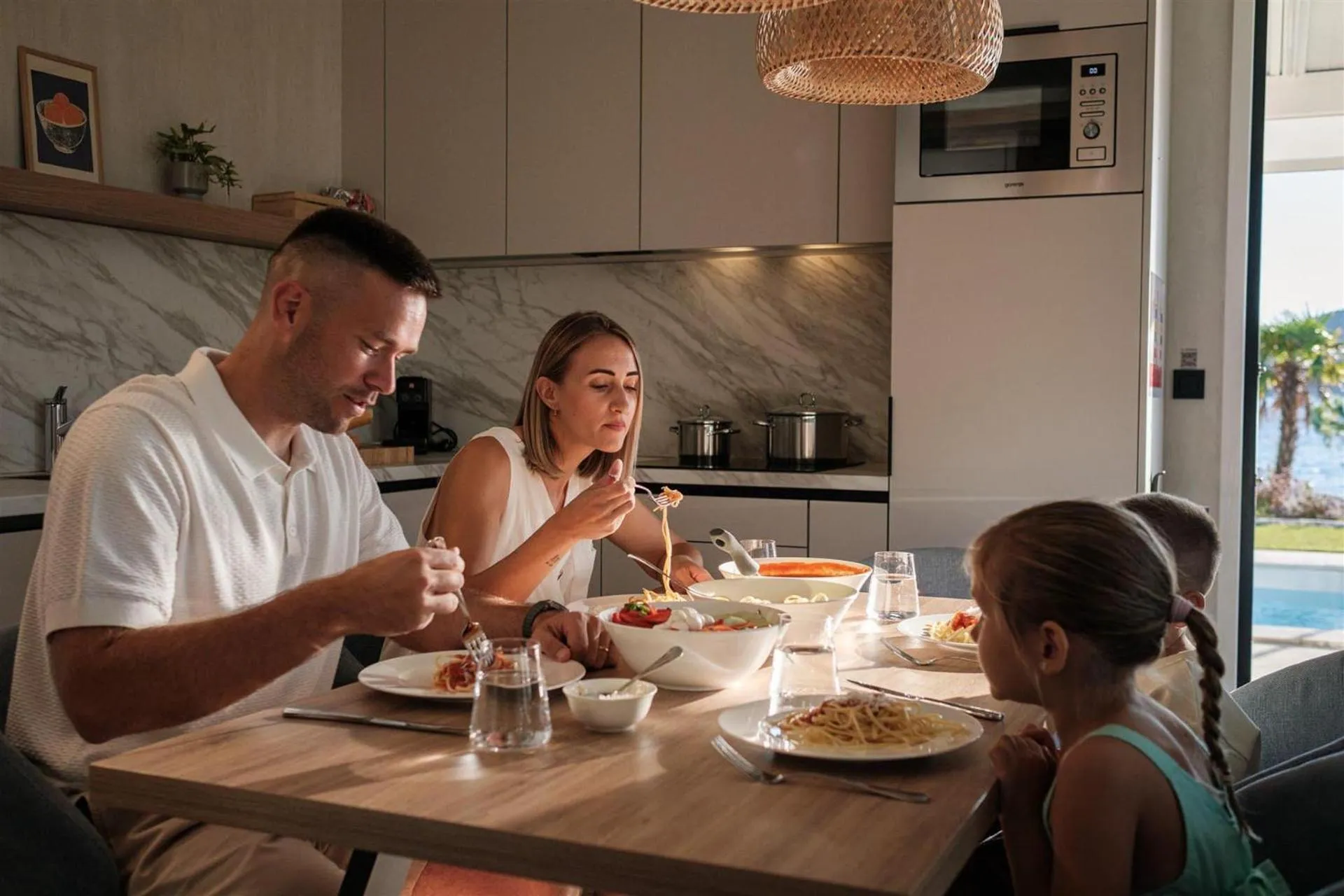 Dining area in Amadria Exclusive Beach Villa