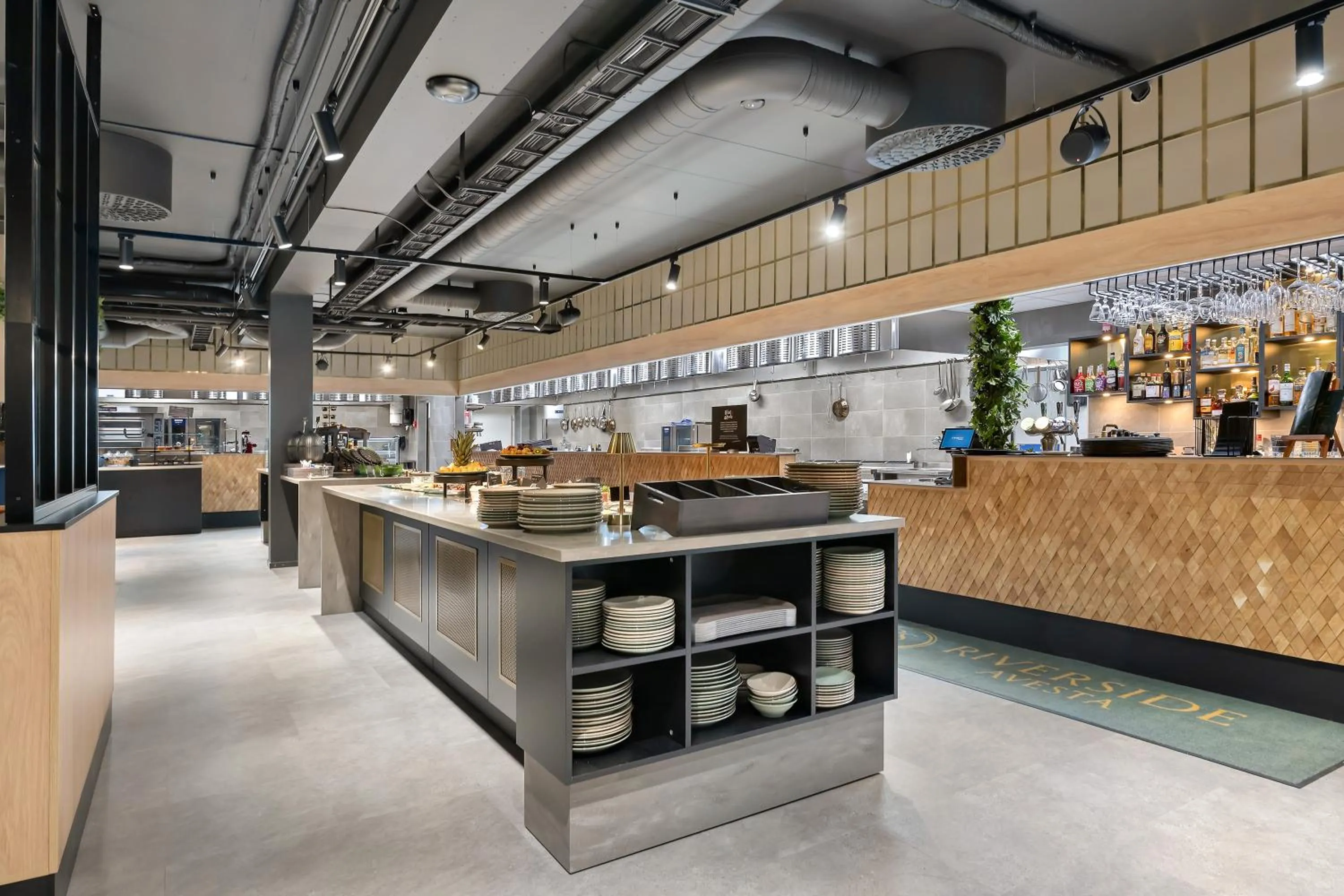 Restaurant/places to eat in Hotel Riverside Avesta, BW Signature Collection