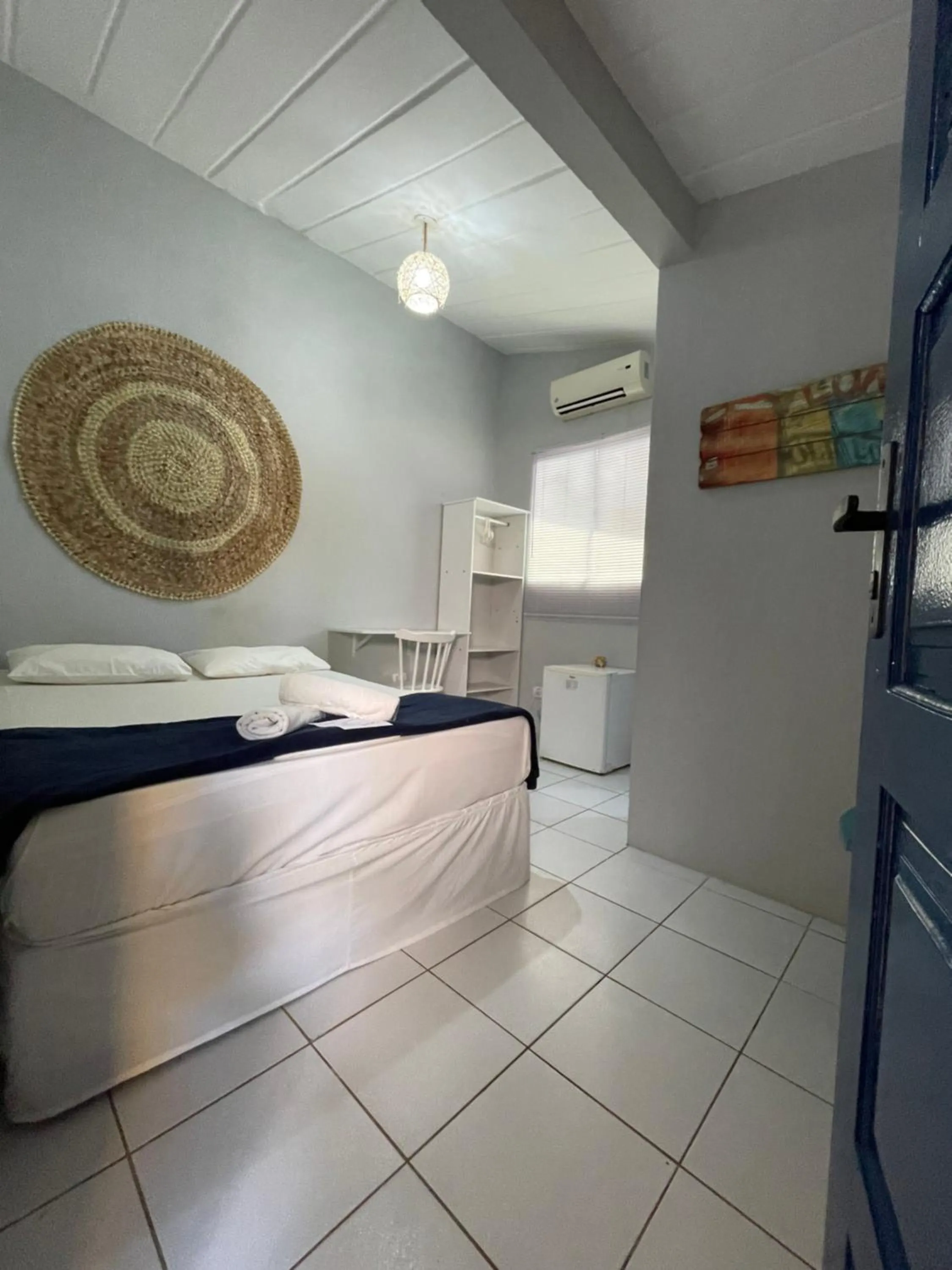 Bed in Pousada Girassol